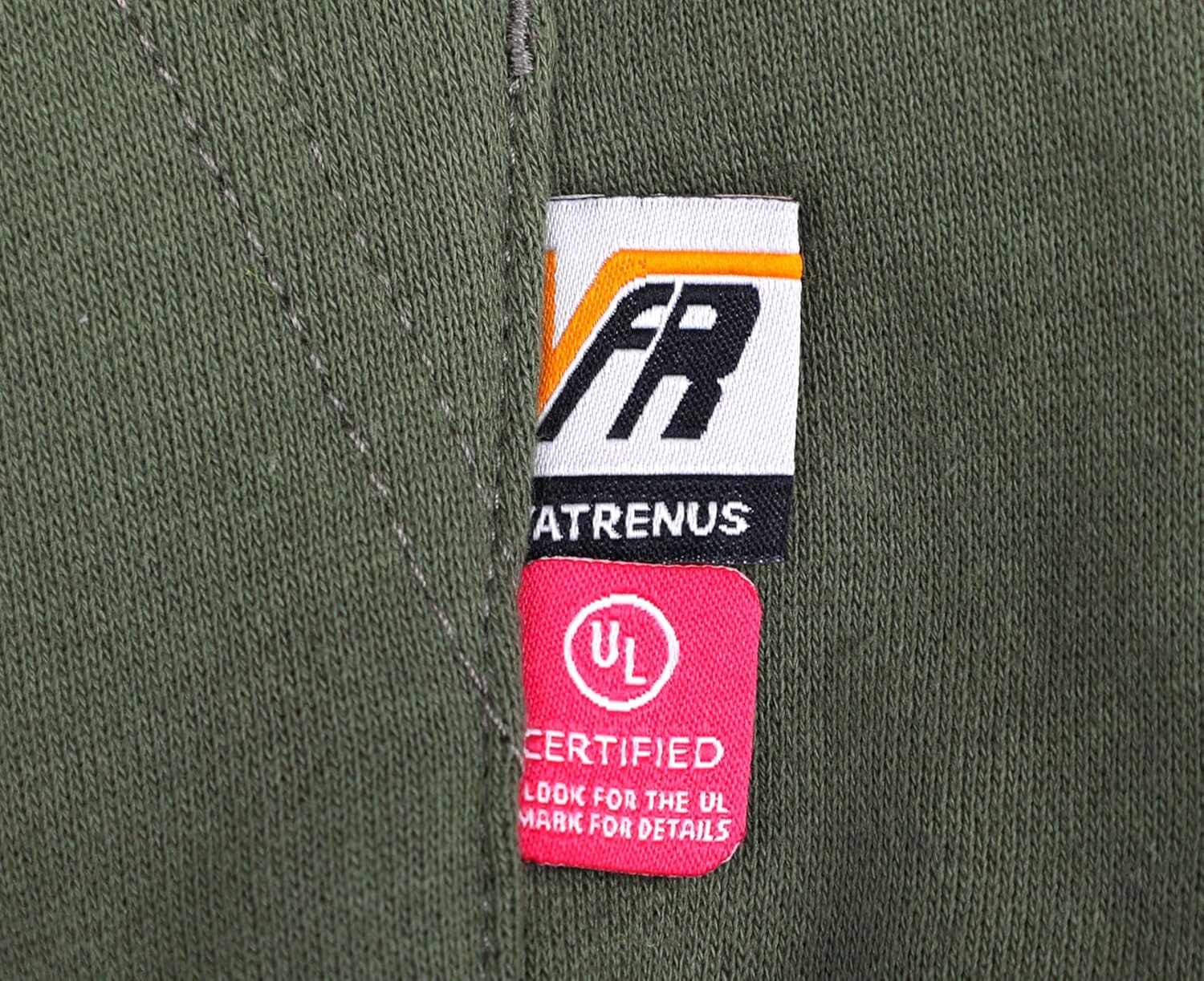 VATRENUS FR Hoodies for Men Zipper Front Flame Resistant 10.5oz Cotton Fleece Fire Retardant Hooded Welding Sweatshirts - Image 4