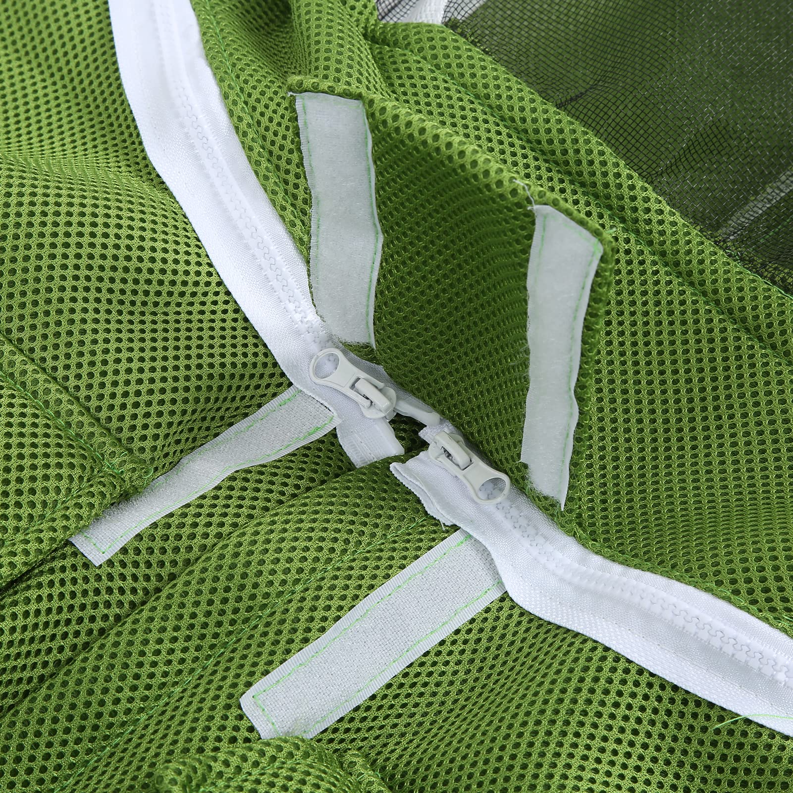 Tuta Apicoltore Anti Calabroni Per Vespe E, Tuta Professionale Traspirante In Tessuto Rete - Protezione Completa Corpo, Cappello Con Velo Staccabile, Per Apicoltori (XXL)
