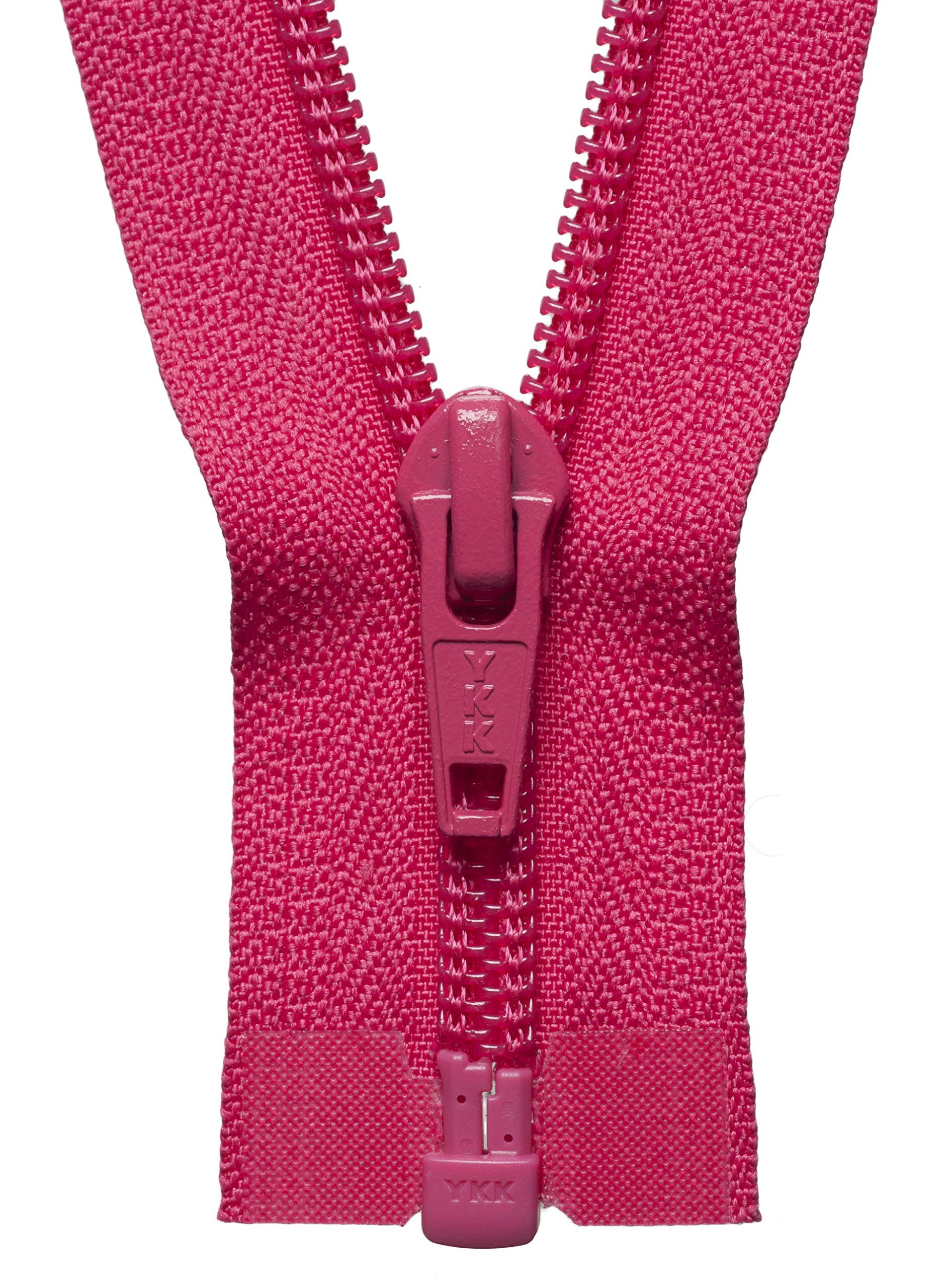 Ykk No. 516 Shocking Pink Coil Zip, 51 Cm Length