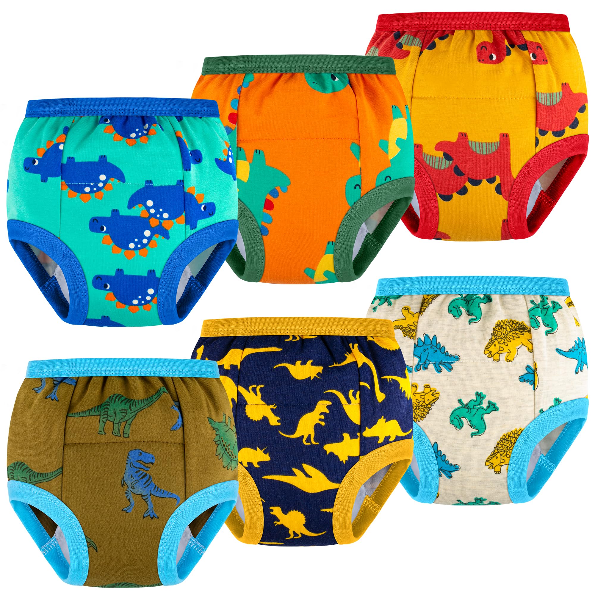BIG ELEPHANT Potty Training Underwear, Soft Cotton Absorbent Training Pants for Baby Boys &amp; Girls | Soft Absorbent Training Pants for Baby Boys &amp; Girls, Gentle Cotton Comfort for Daytime Potty Learning