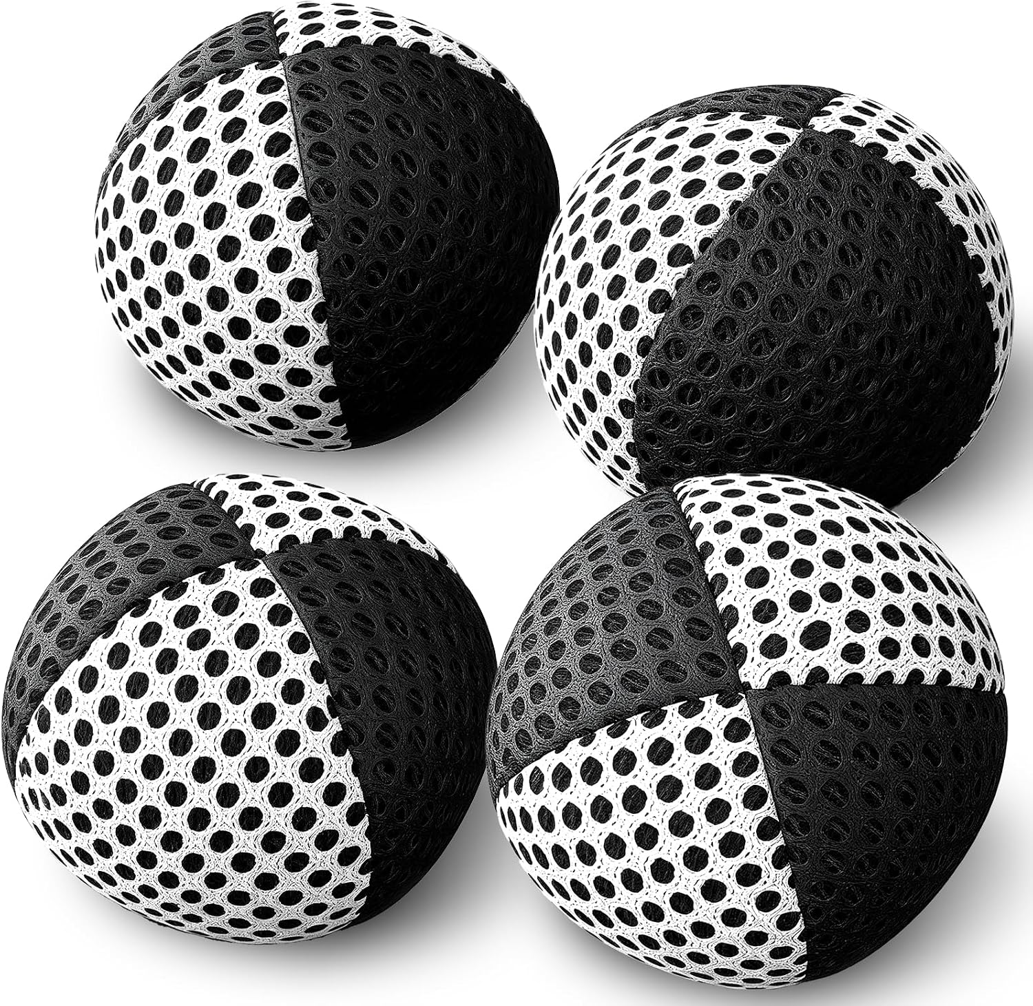 4 pcs Juggling Balls Set for Beginners and Professionals | Durable Bean Bag Practice Balls, Starter Kit for Learning Circus Tricks and Daily Exercise (Multicolor)