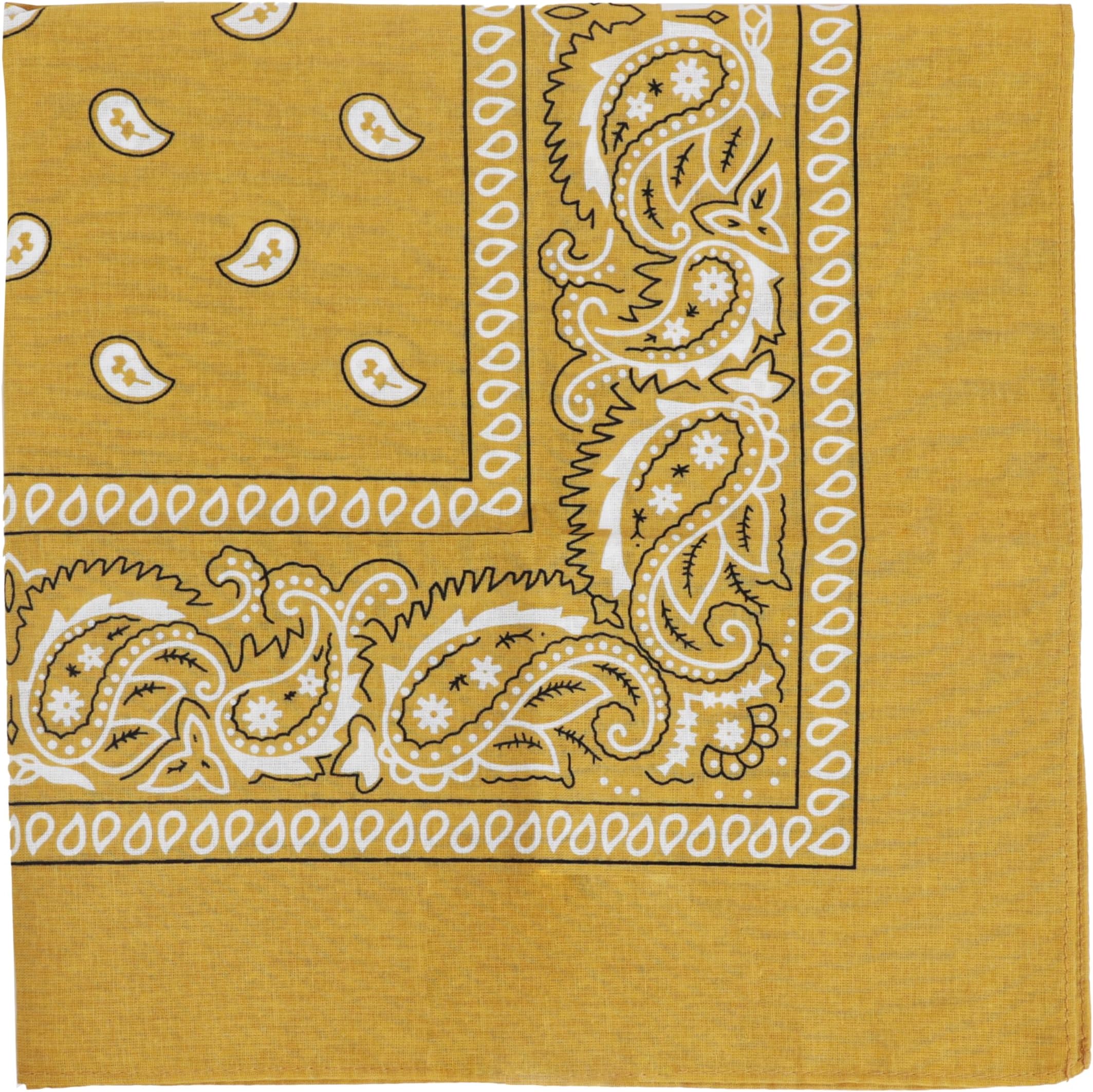 22 Inch Cotton Paisley Bandana