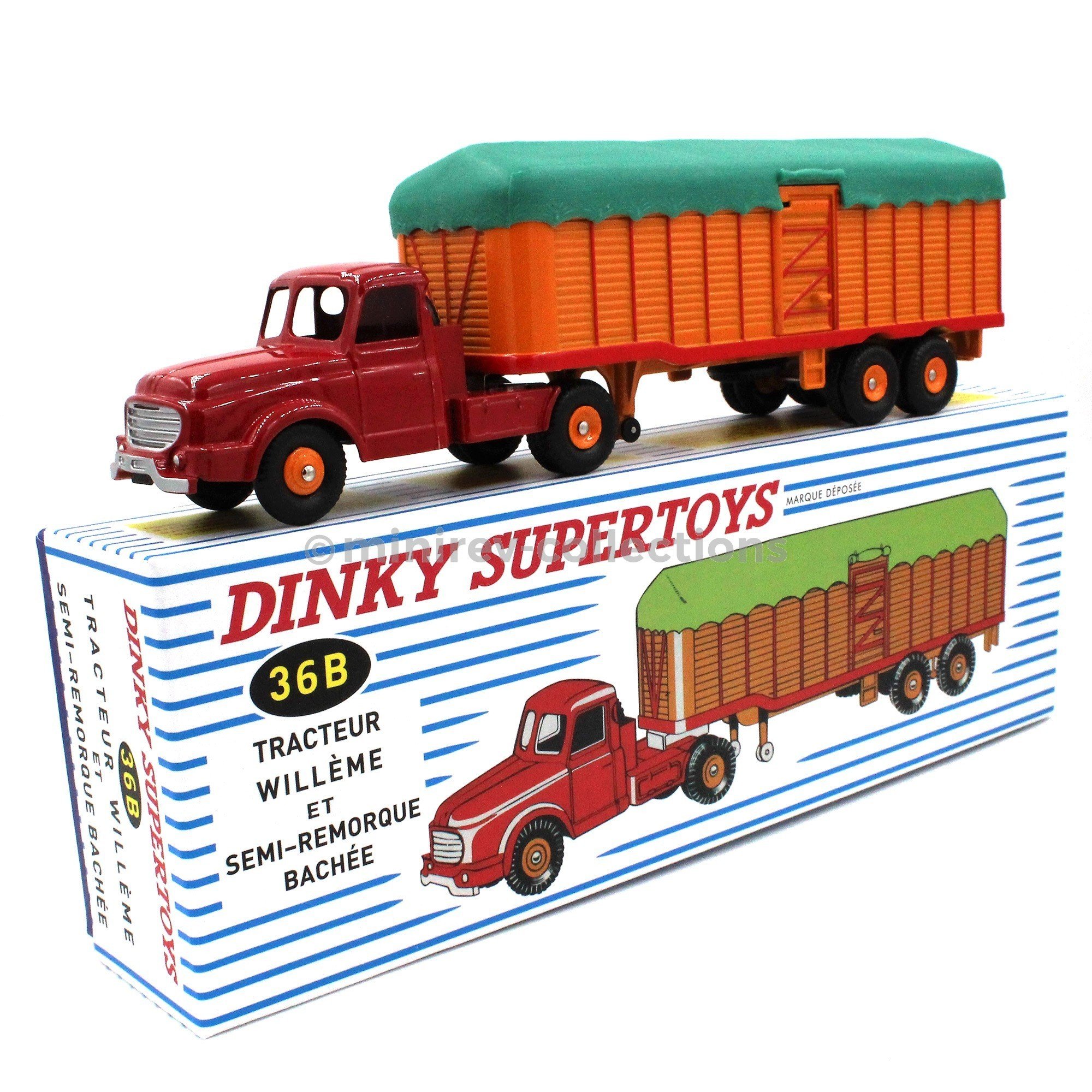 ミニカー DINKY No.36 36B TRACTEUR WILLEME ミニカー DINKY No.36 36B