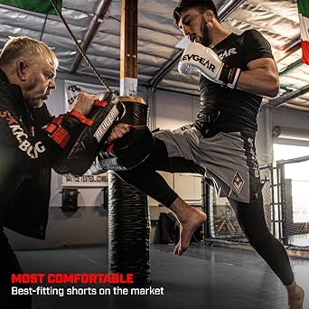 Revgear Stealth 1 Hybrid Shorts for Combat Sports Including MMA, Muay Thai