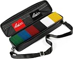 Quiver Time Teal Bolt Collector Card Carrying Case ~ Card/Deck Storage Case with Wrist and Shoulder Strap, Dividers & Separators, Corner Pads + 100 Apollo Card Sleeves ~ Deck Box Bag Compatible
