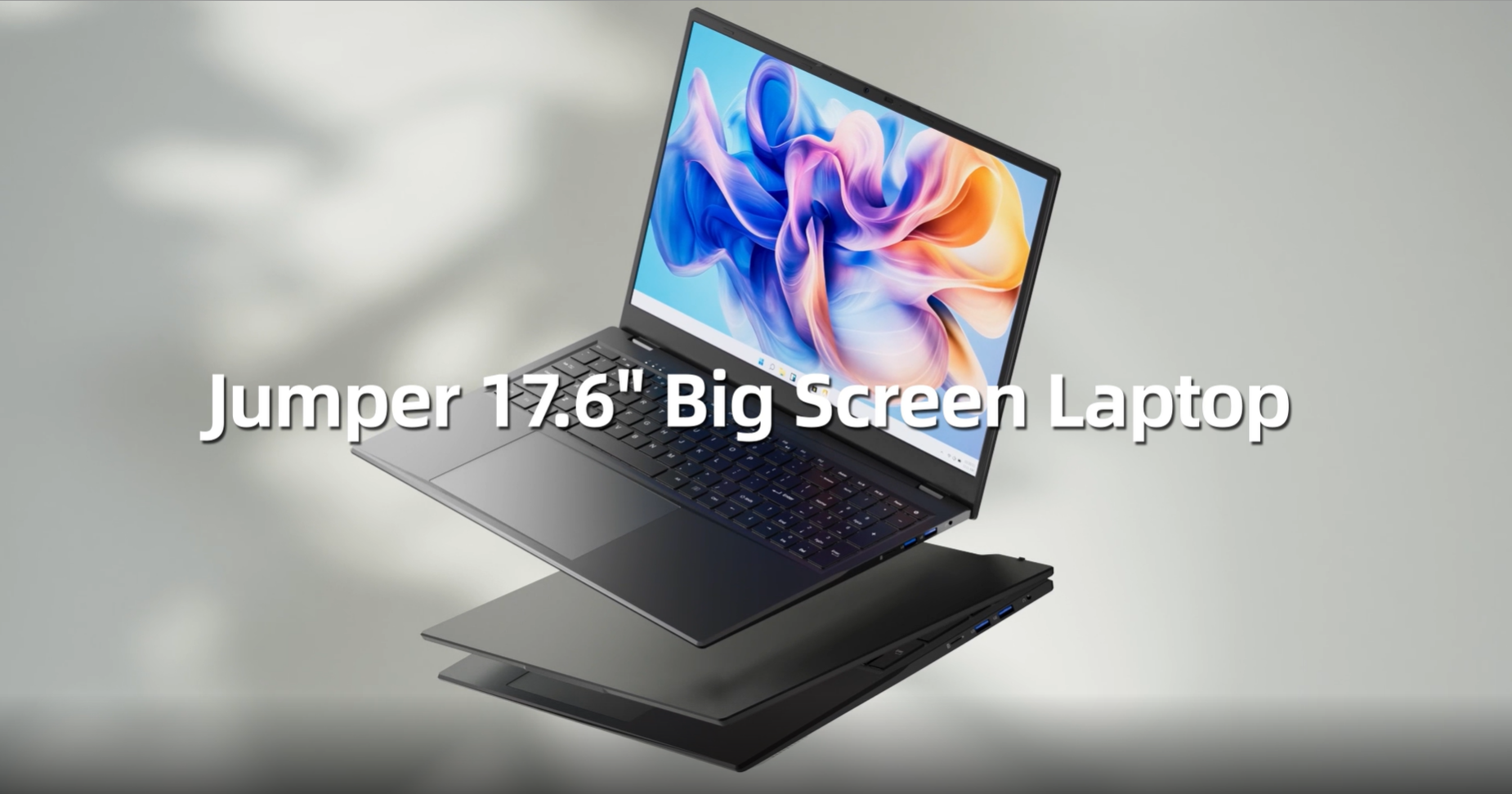 Jumper 17.6 Inch Laptop Computer with Office 365, 16GB RAM 640GB