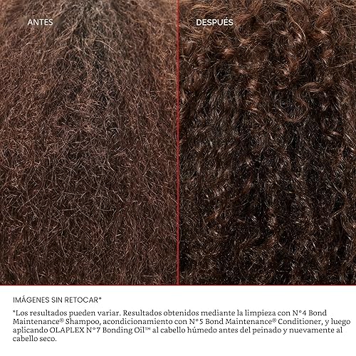 Miniatura 7 de Olaplex Nº. 7 Bonding Oil: High Shine Heat Protectant, Visibly Smooths & Softens Hair, Added Color Vibrancy, Up to 72 Hour Frizz Control For