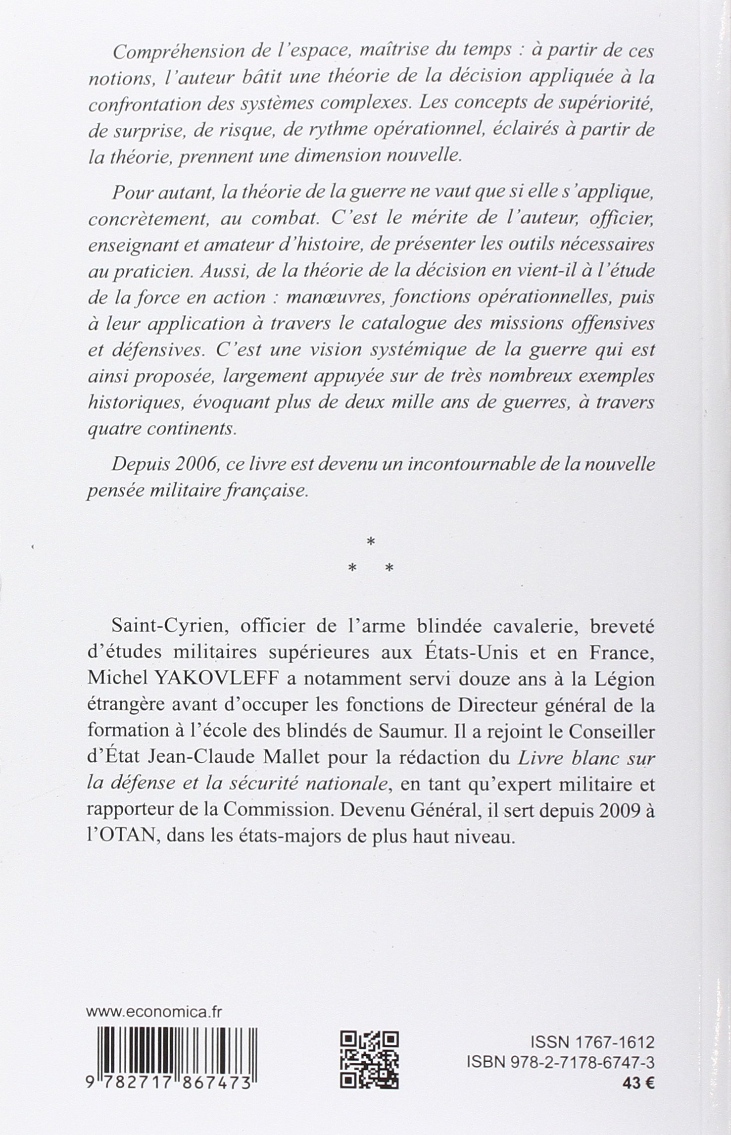 Tactique Théorique, 3e ed
