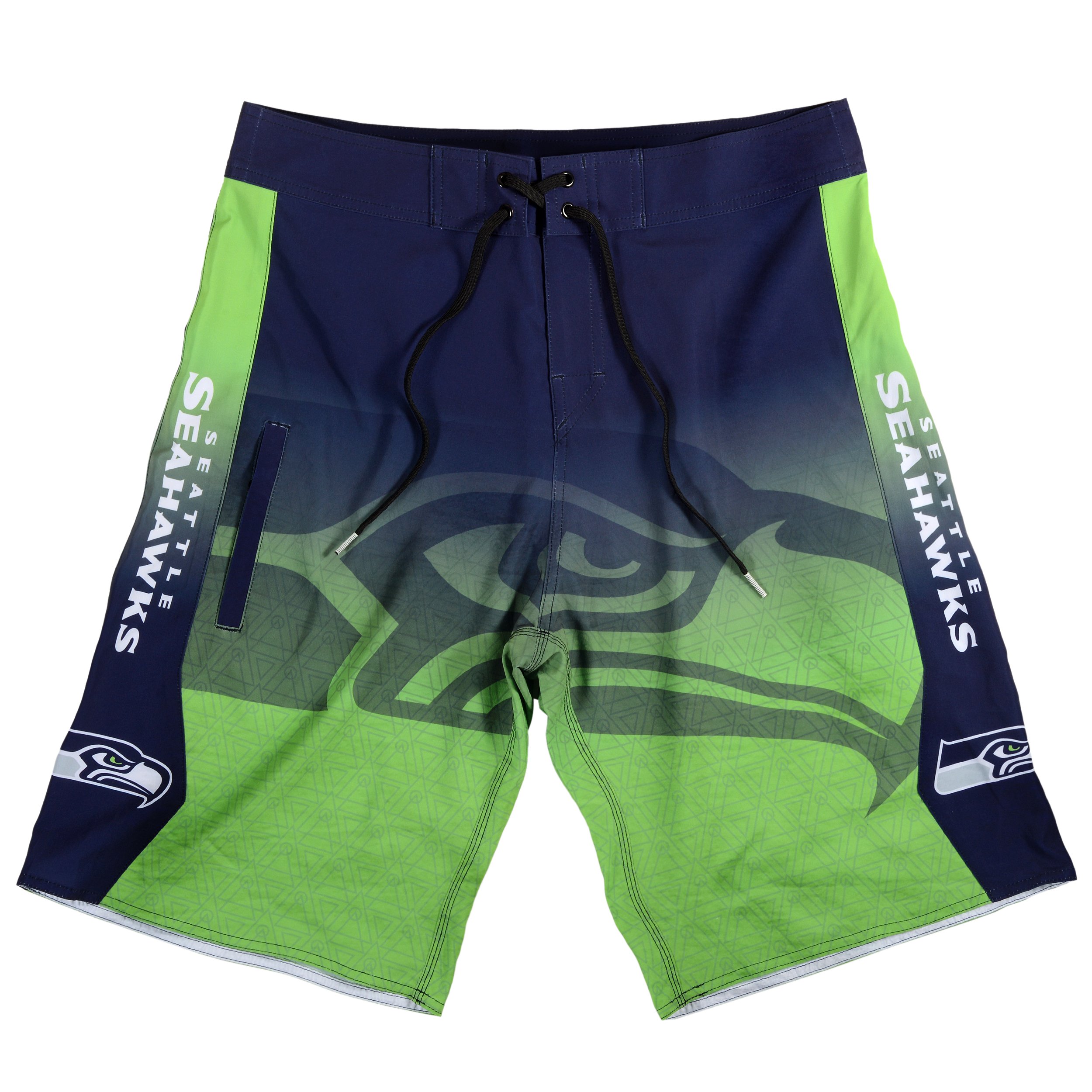 FOCO Seattle Seahawks Gradient Board Short Extra Large 36