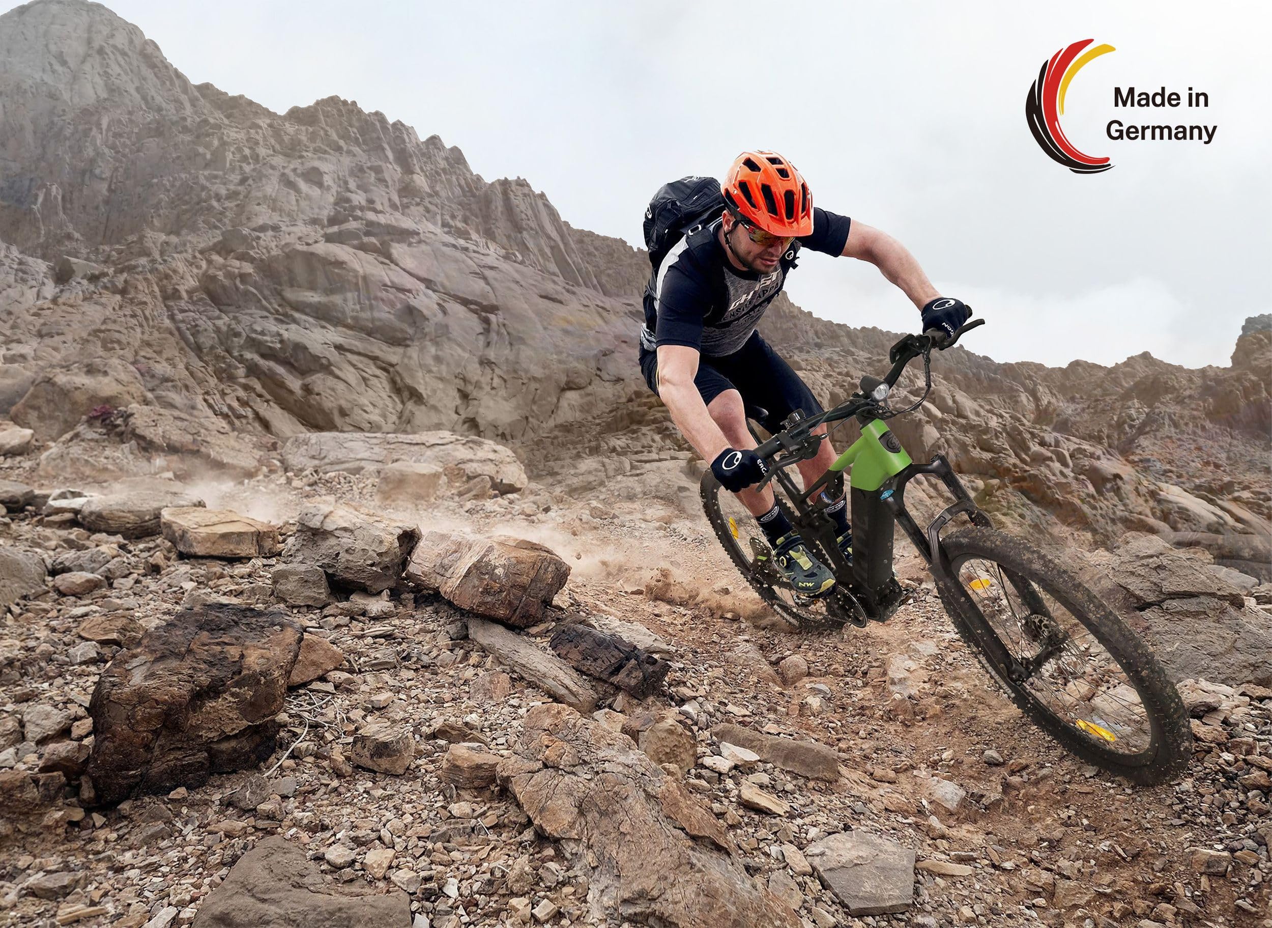 E-Racing Mountain Bike M5 Centro 29" MTB, motore centrale 110Nm, 12 marce, sospensioni ant. e post., Find My, fino a 180 km