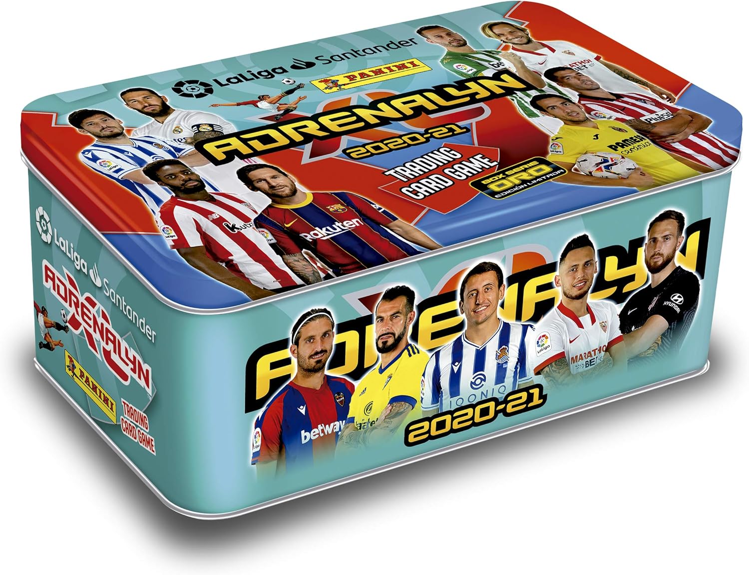 Adrenalyn 2020/2021 Tin Box (Panini Spain 1) BigaMart