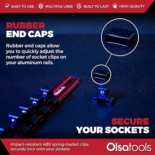 Miniatura 4 de Enchufes rieles de aluminio., Negro