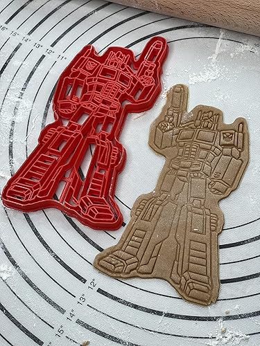 Miniatura 3 de Juego de 2 cortadores y moldes de galletas Autobots producidos por 3D Kitchen Art