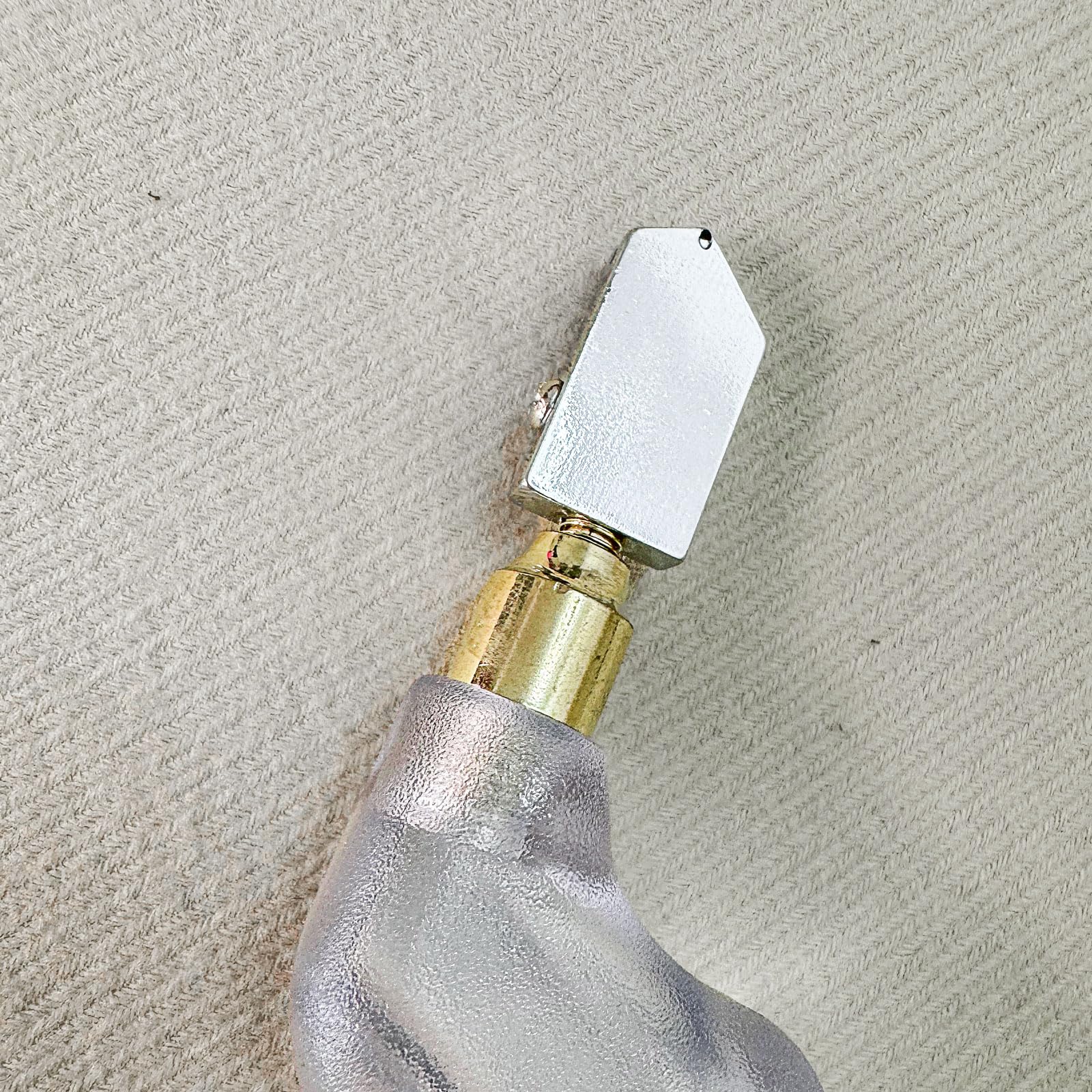Tagliavetro con impugnatura a pistola, 2 mm-20 mm, professionale, ergonomico, in carburo di tungsteno, strumento per punteggiare il vetro a olio, per piastrelle, mosaici, specchi, finestre