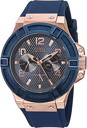 GUESS Reloj deportivo de silicona de 1772in