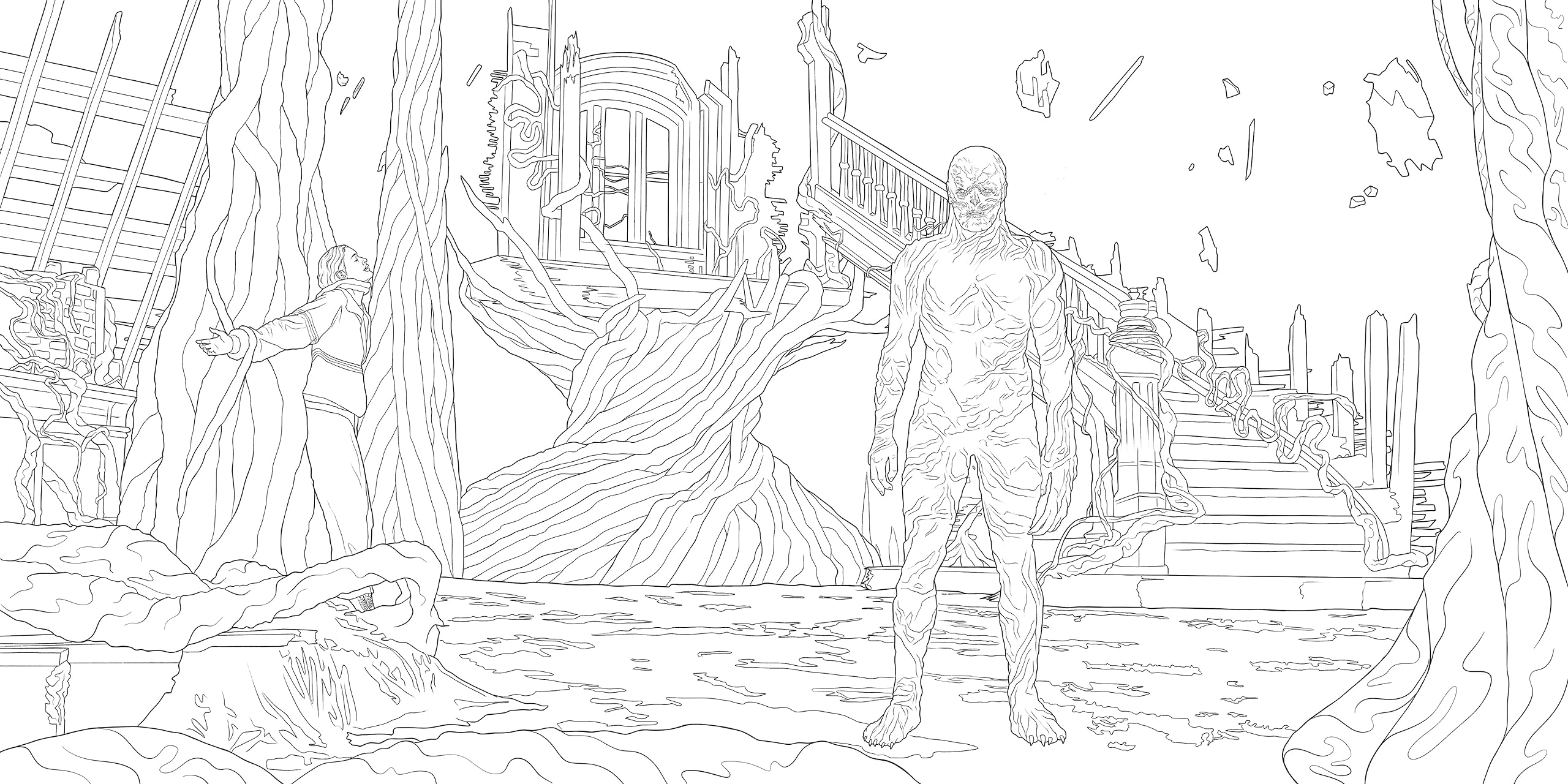 Stranger Things: The Official Coloring Book, Season 4: Random House Worlds