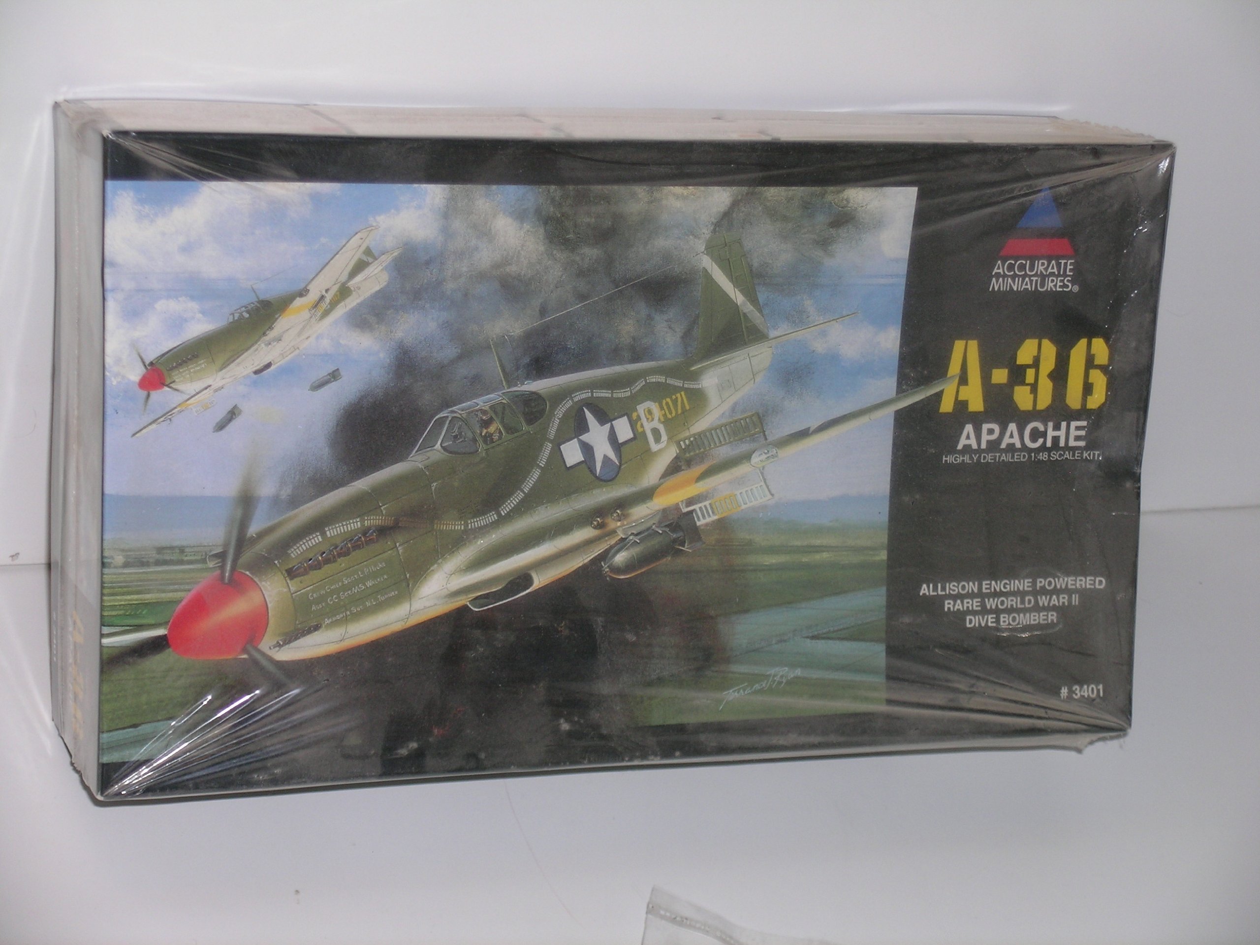 Amazon | 1/48 Apache A-36 ダイブ ボンバー アリソン エンジン 正確な