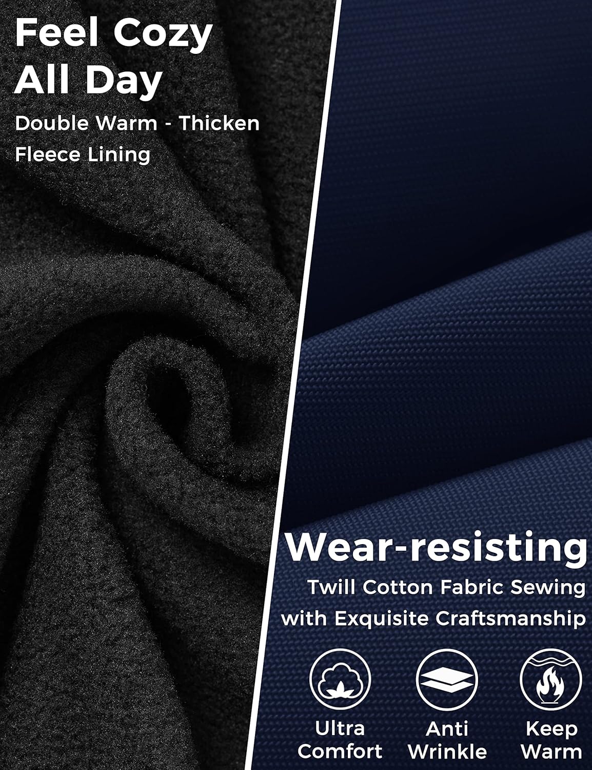 wantdo Women's Thicken Winter Vest Warm Puffer Vest with Removable Fur Hood - Image 4