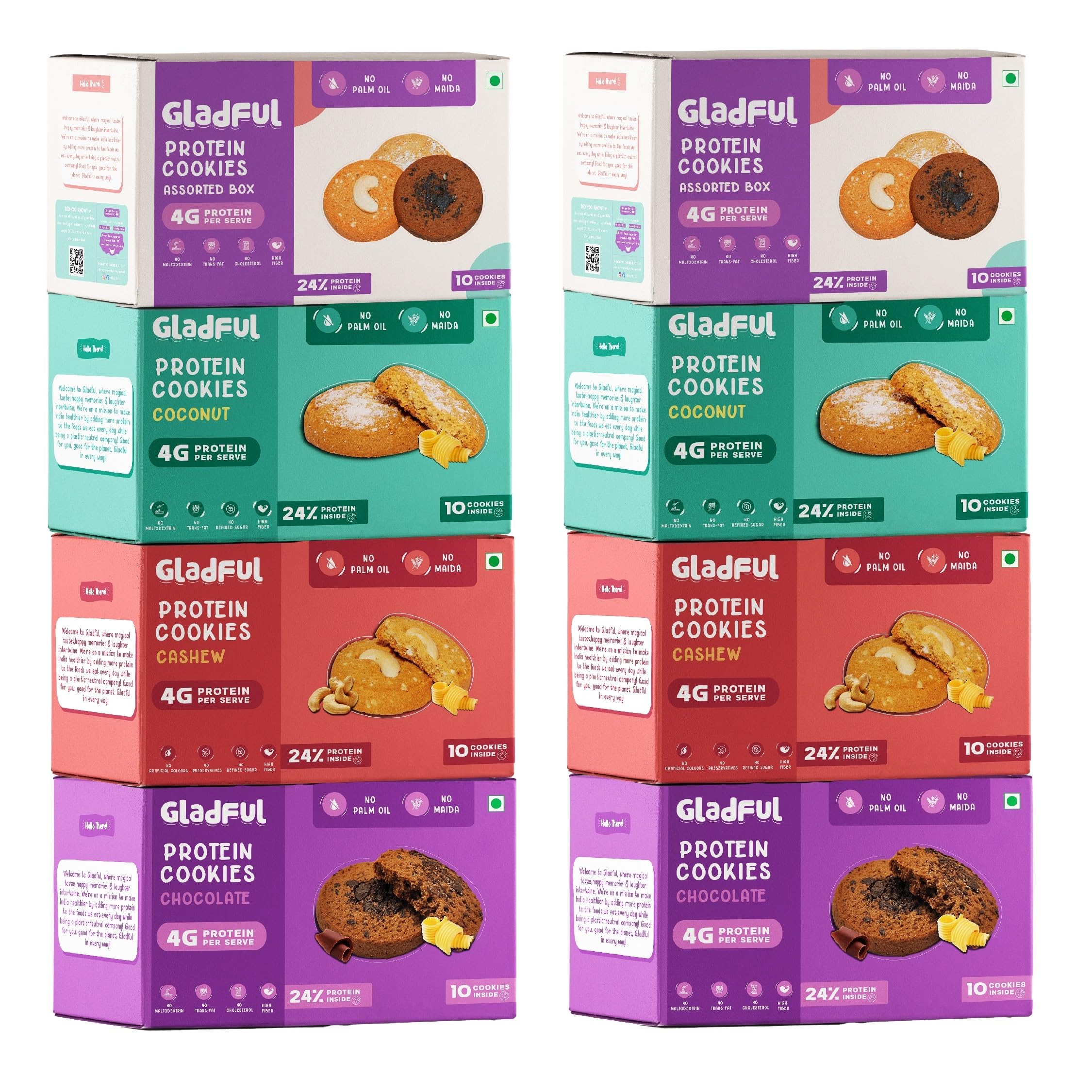 See full amazon price history chart for Gladful Assorted Butter Cookies (80 g X Pack of 8) - Chocolate Coconut and Cashew Protein No Maida, No Preservatives, High Protein, Digestive Snacks Healthy Cookies Gladful Assorted Butter Cookies (80 g X Pack of 8) - Chocolate Coconut and Cashew Protein No Maida, No Preservatives, High Protein, Digestive Snacks Healthy Cookies (B0B4H2G76Y) Amazon Price History, Amazon Price Tracker
