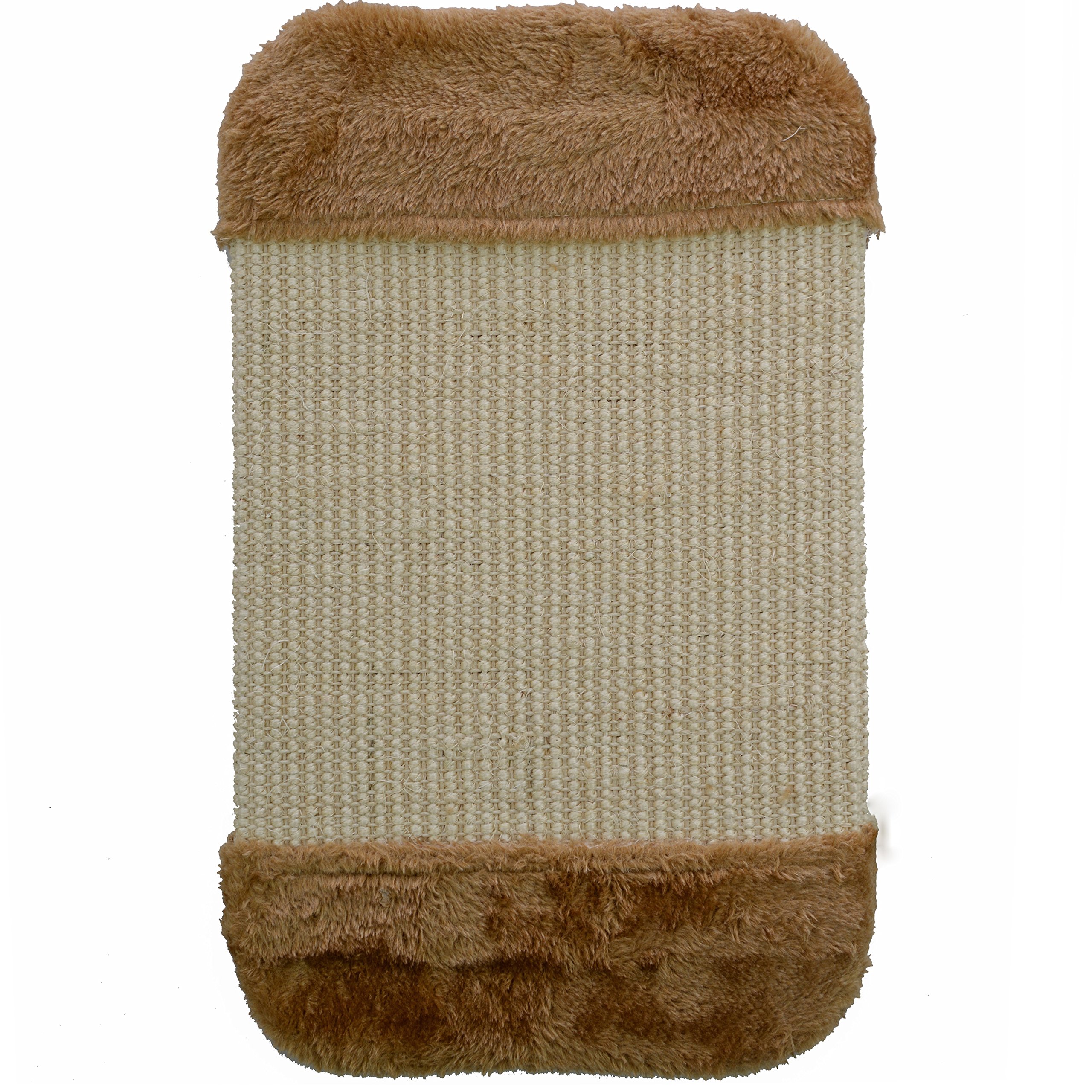 Mool Deluxe Wall Cat Scratching Tree/Post Pad, 41 cm, Beige