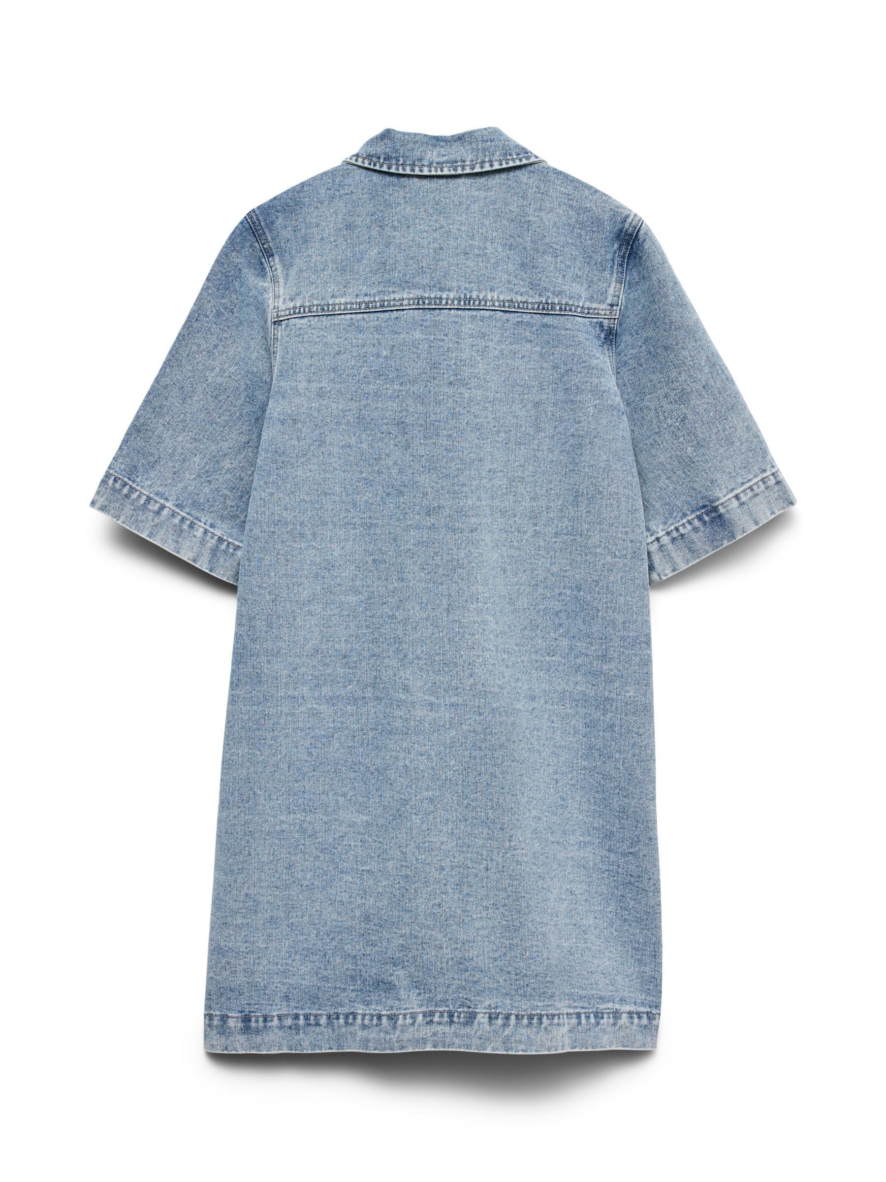VERO MODA Female Jeanskleid VMFENJA Kurzes Kleid