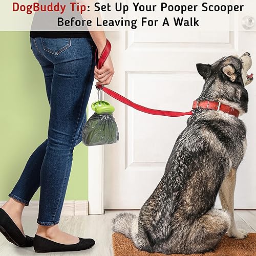 Miniatura 5 de DogBuddy Recogedor portátil para excrementos de perros, recogedor de excrementos para perros pequeños y grandes, recogedor de excrementos con