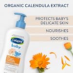 Cetaphil Laver les bébés & Shampooing avec calendule biologique - Sans la déchirure - Sans parabène, colorant et huile minérale - 400ml Pompe
