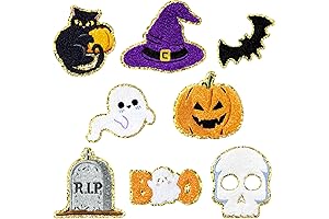 Enliven Your Halloween Decor with Bewitching Chenille Patches