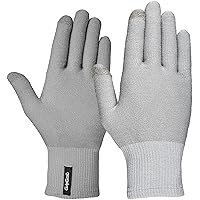 GripGrab Guanti Termici a Dita Lunghi Sottoguanti da Ciclismo in Lana Merinos Guanti