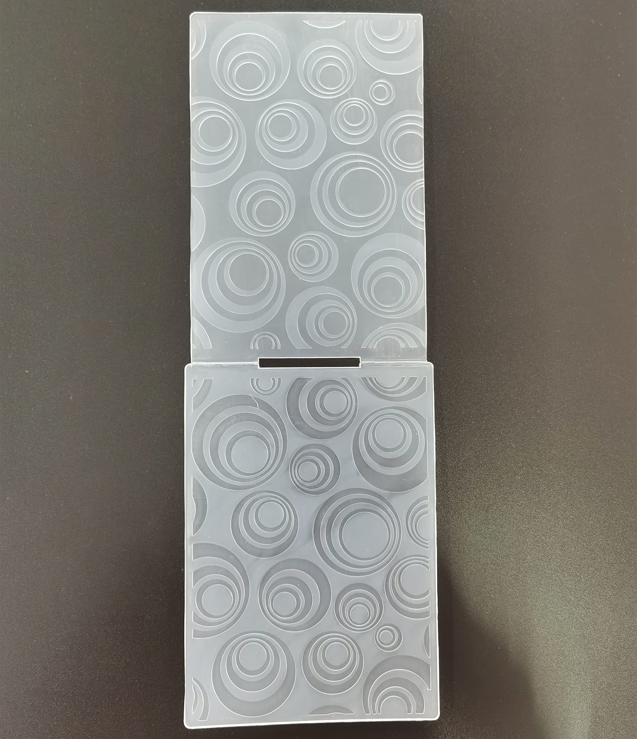 Carpeta De Grabado En Relieve Navideña - Plantilla Para Manualidades, 12.5x17.5 Cm