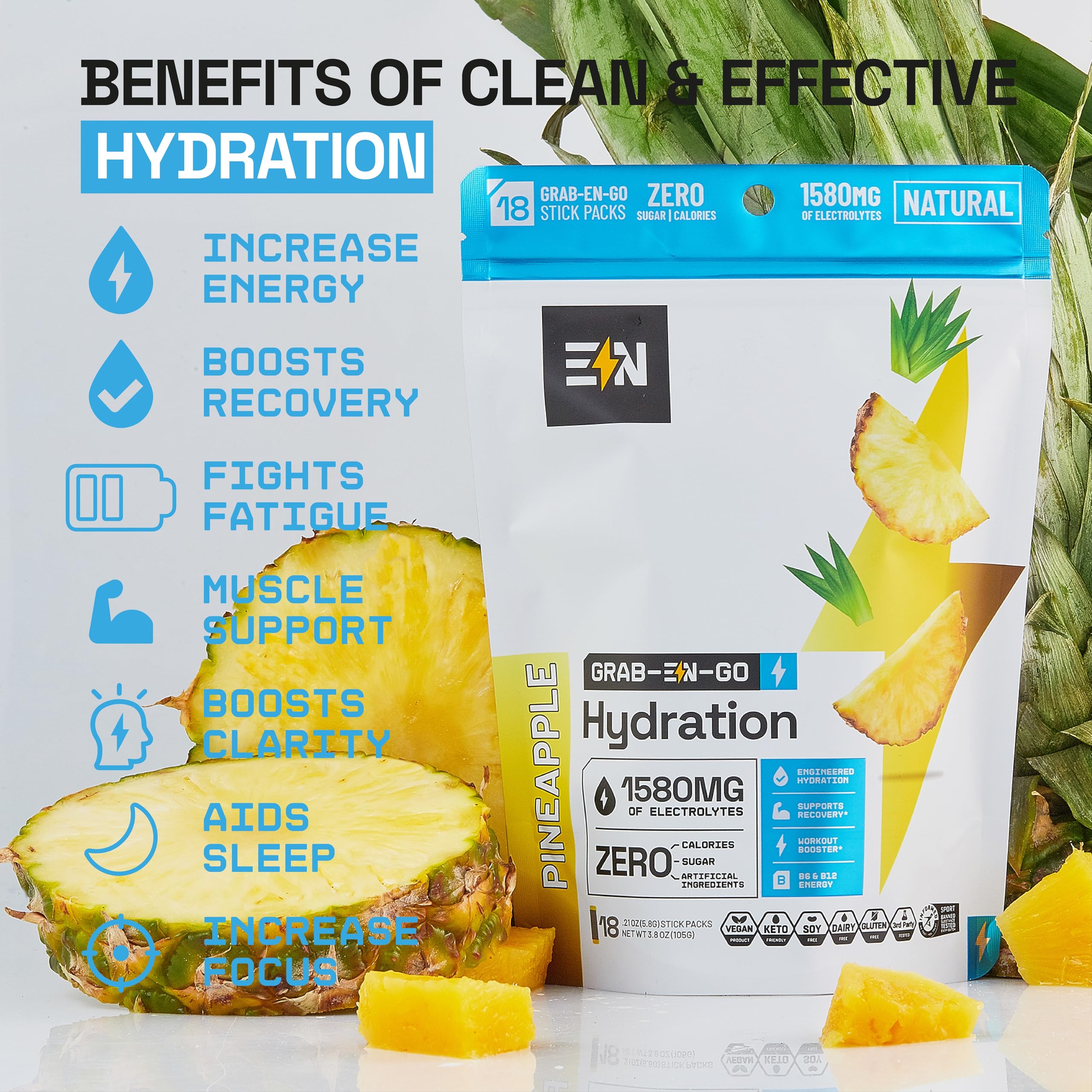 Snapklik.com : Engineered Nutrition Sugar-Free Electrolytes Powder ...