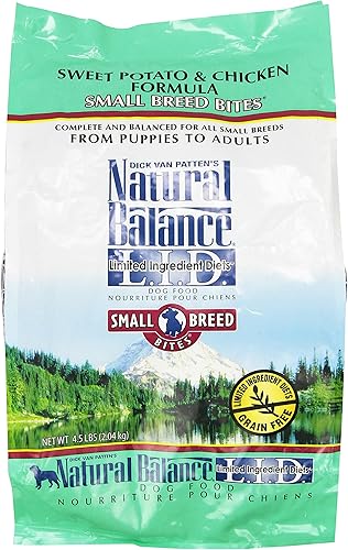 Comida seca para perros, fórmula de pollo y batata de la marca Natural Balance Limited Ingredient Diets