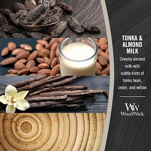 Vista 48 de WoodWick Cinnamon Chai - Vela de reloj de arena mediana, cera de mezcla de soja prémium con mecha de madera Pluswick Innovation