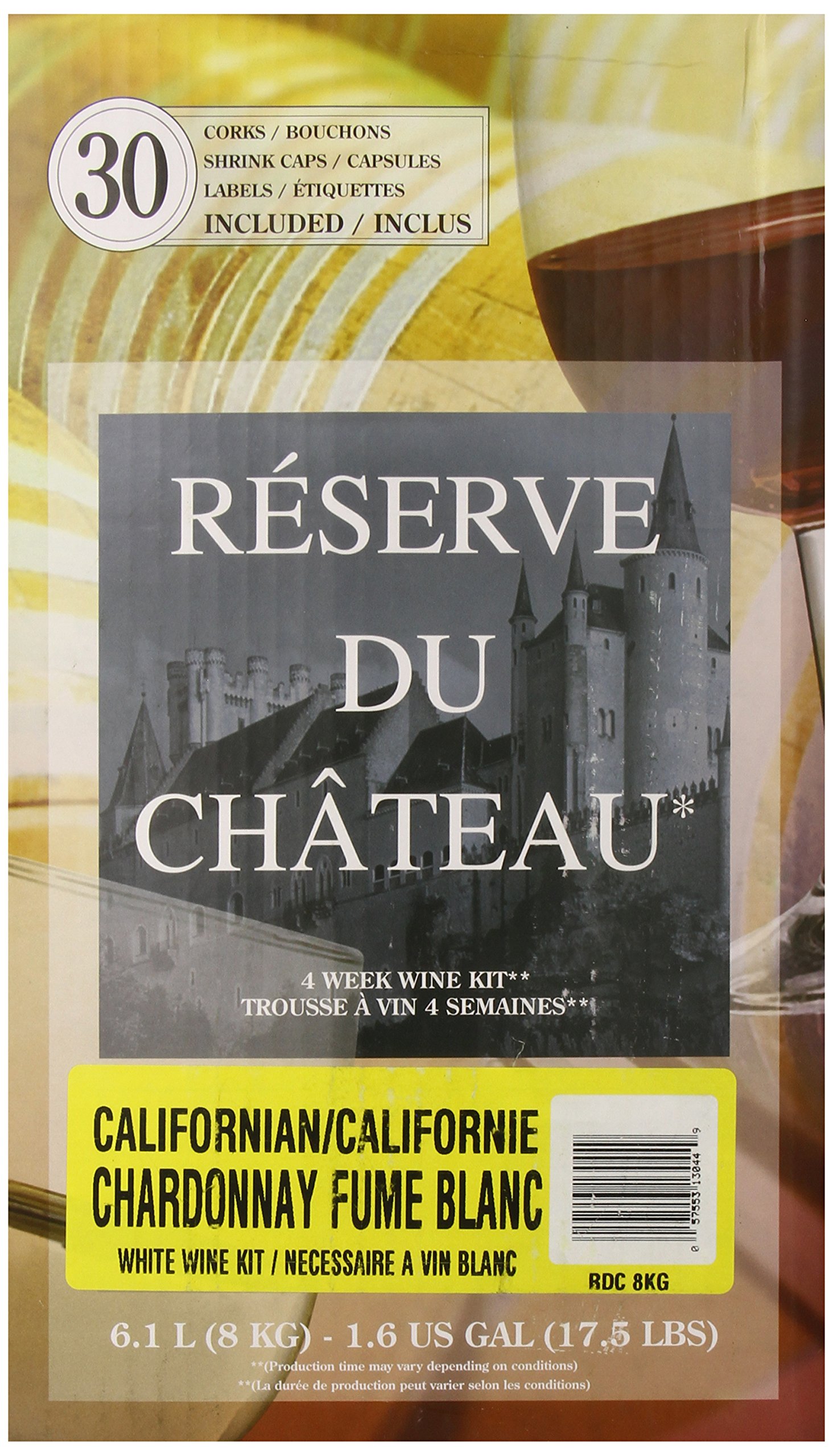 Reserve Du Chateau 6 Week Wine Kit, Italian Barbaresco, 55-Pound Container — view 8
