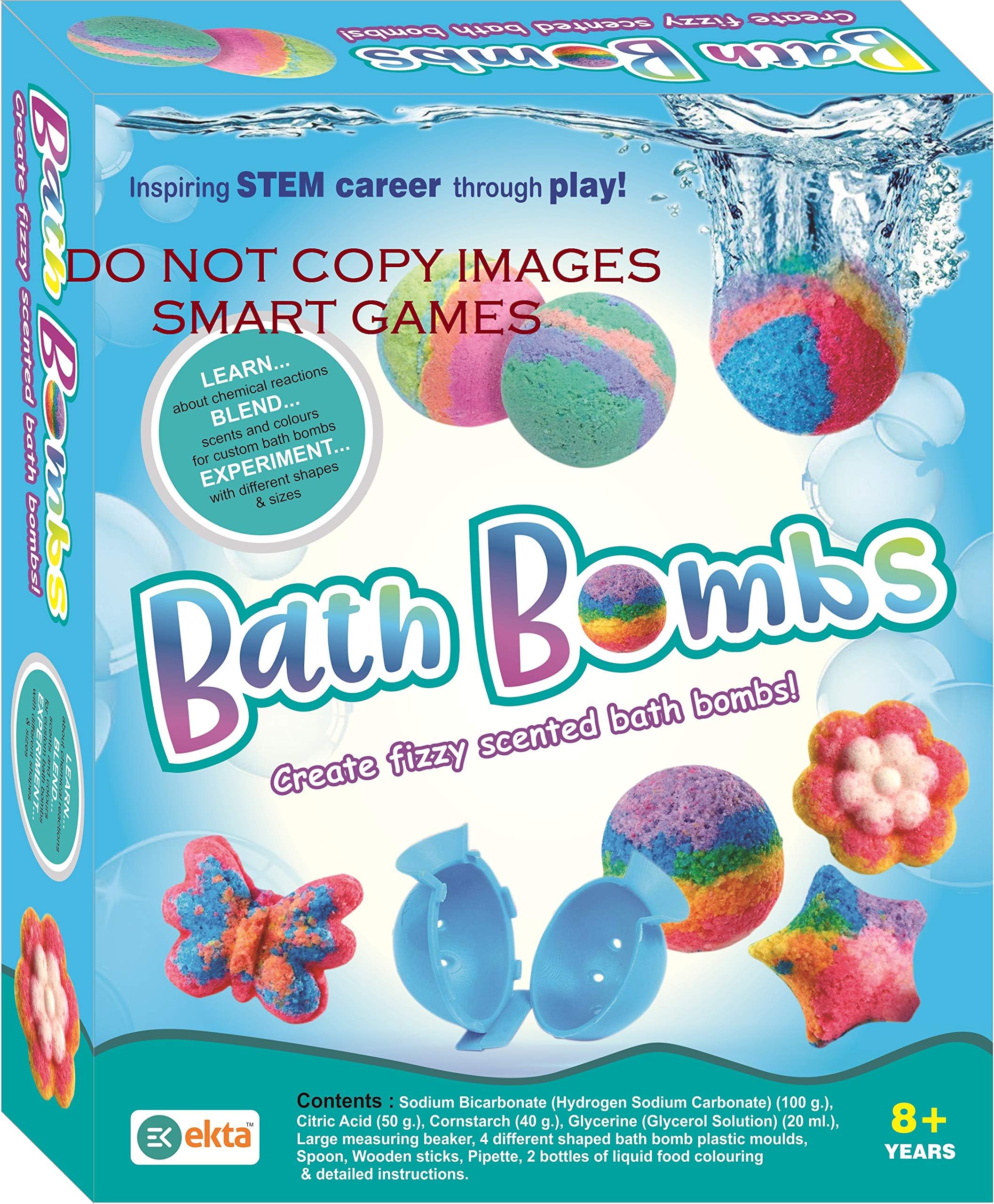 Bath Bombs Create Fizzy Scented Bath Bombs!