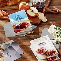 Vista 2 de Hallmark Tree of Life Rosh Hashanah - Surtido de tarjetas, Shana Tova (16 tarjetas con sobres)