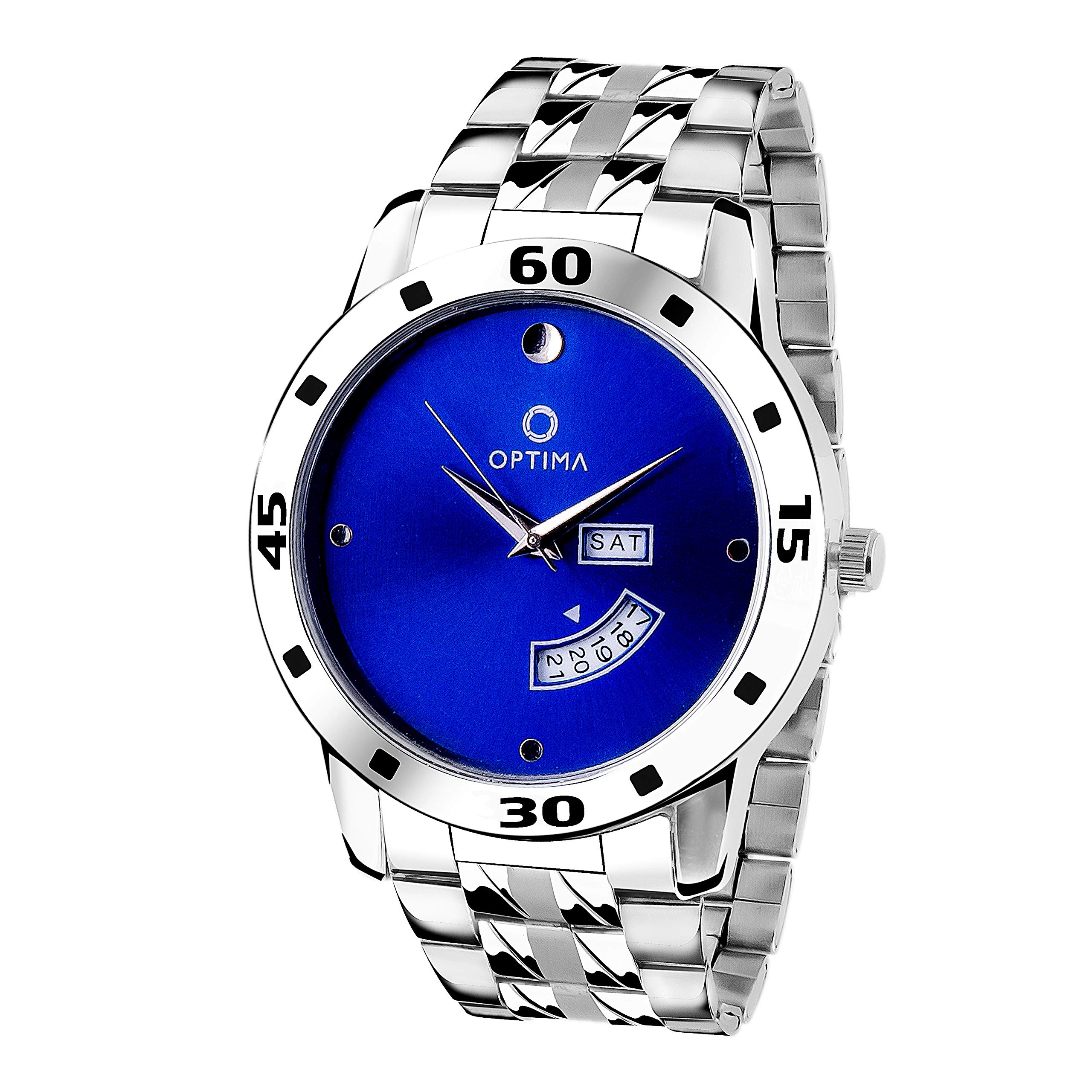 See full amazon price history chart for OPTIMA OMD-613 Stainless Steel Analog Watch for Men, Blue Dial OPTIMA OMD-613 Stainless Steel Analog Watch for Men, Blue Dial (B0819SJWSY) Amazon Price History, Amazon Price Tracker