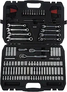 Amazon Basics Mechanics Socket Set, 145-Piece