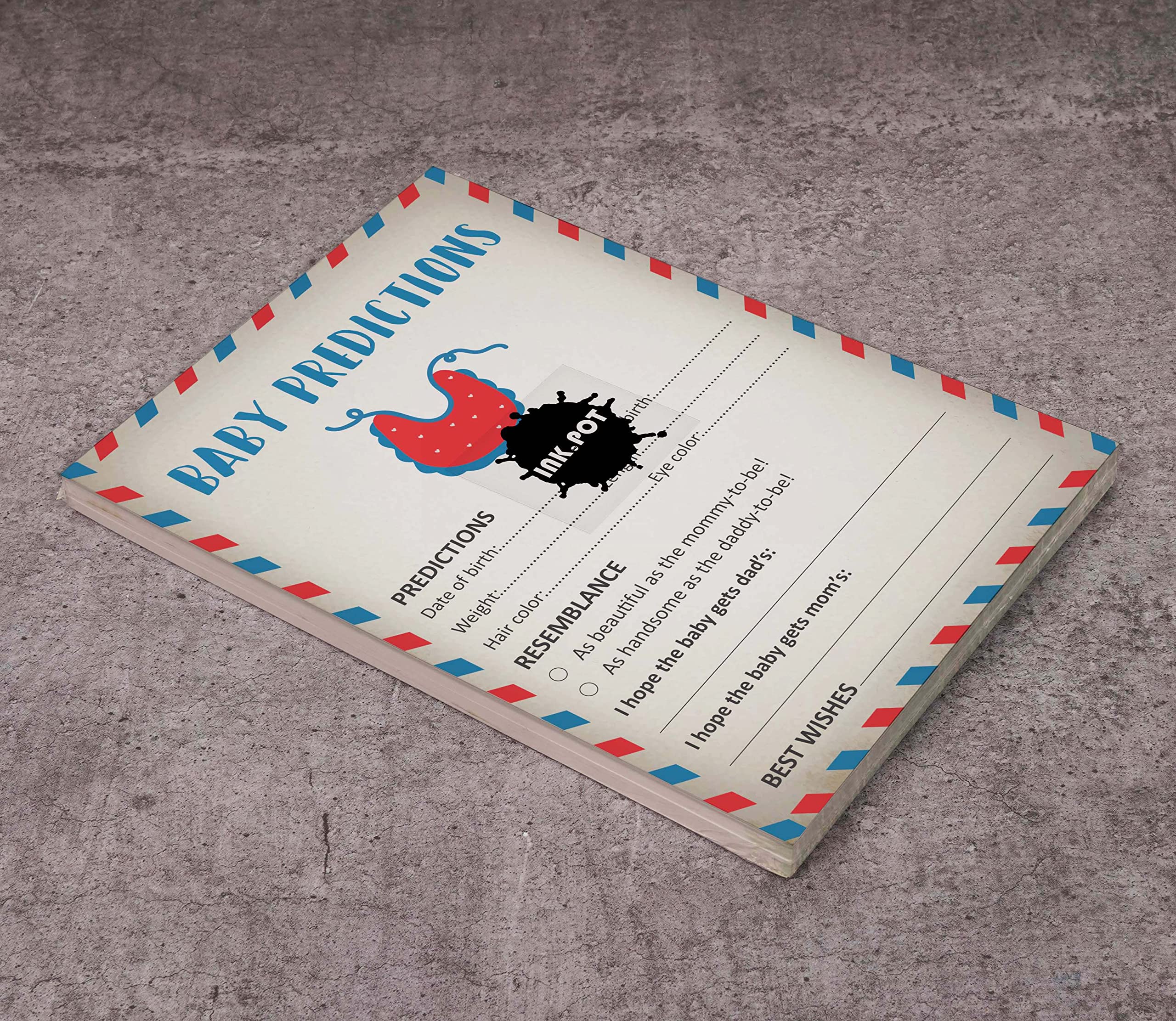 Papierdrachen Blocco da gioco per adulti City Land Baby Party idea