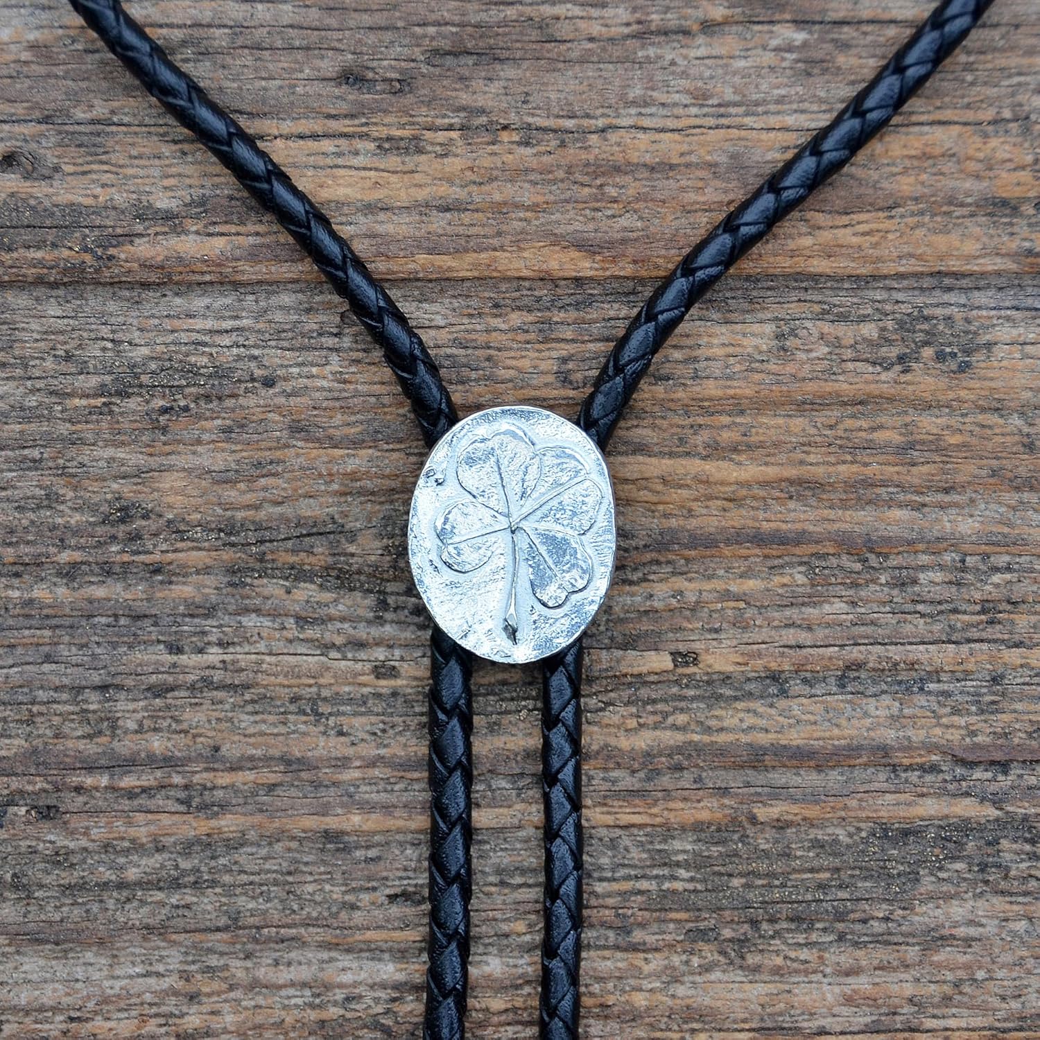 Shamrock Bolo Tie
