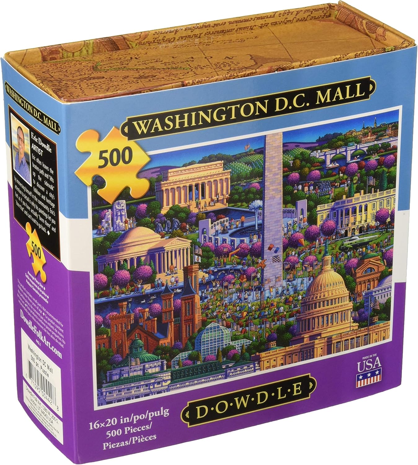 Dowdle Jigsaw Puzzle - Washington DC Mall - 500 Piece