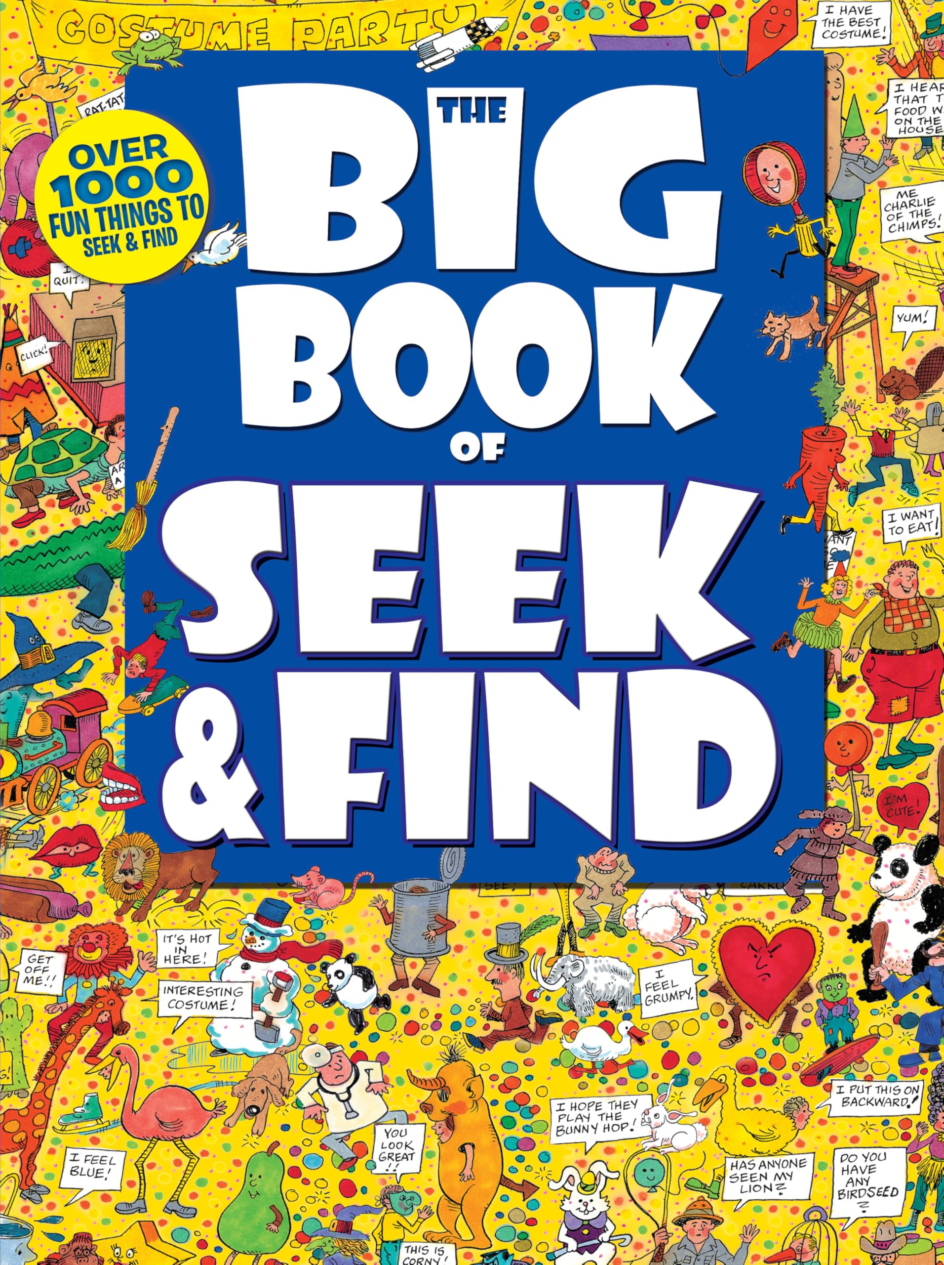 Jemwin The Big Book of Seek & Find Paperback – Coloring Book, 1 July 2013