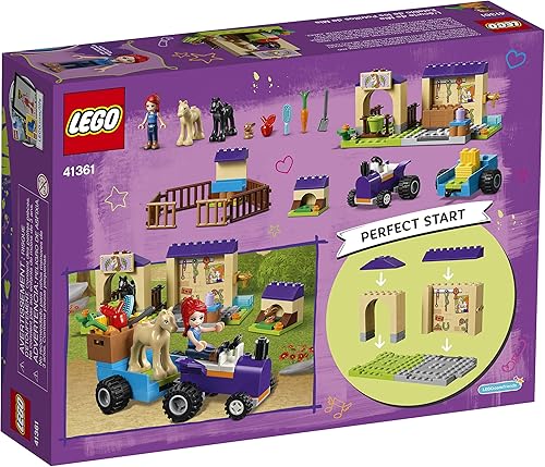 Miniatura 6 de LEGO Friends 4+ Mia's Foal Stable 41361 Kit de construcción (118 piezas)