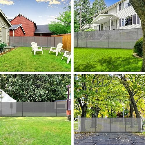 Miniatura 3 de Puertas retráctiles extra anchas de 250 pulgadas, puerta grande reforzada para bebés de 21 pies, puertas retráctiles para mascotas para amplias