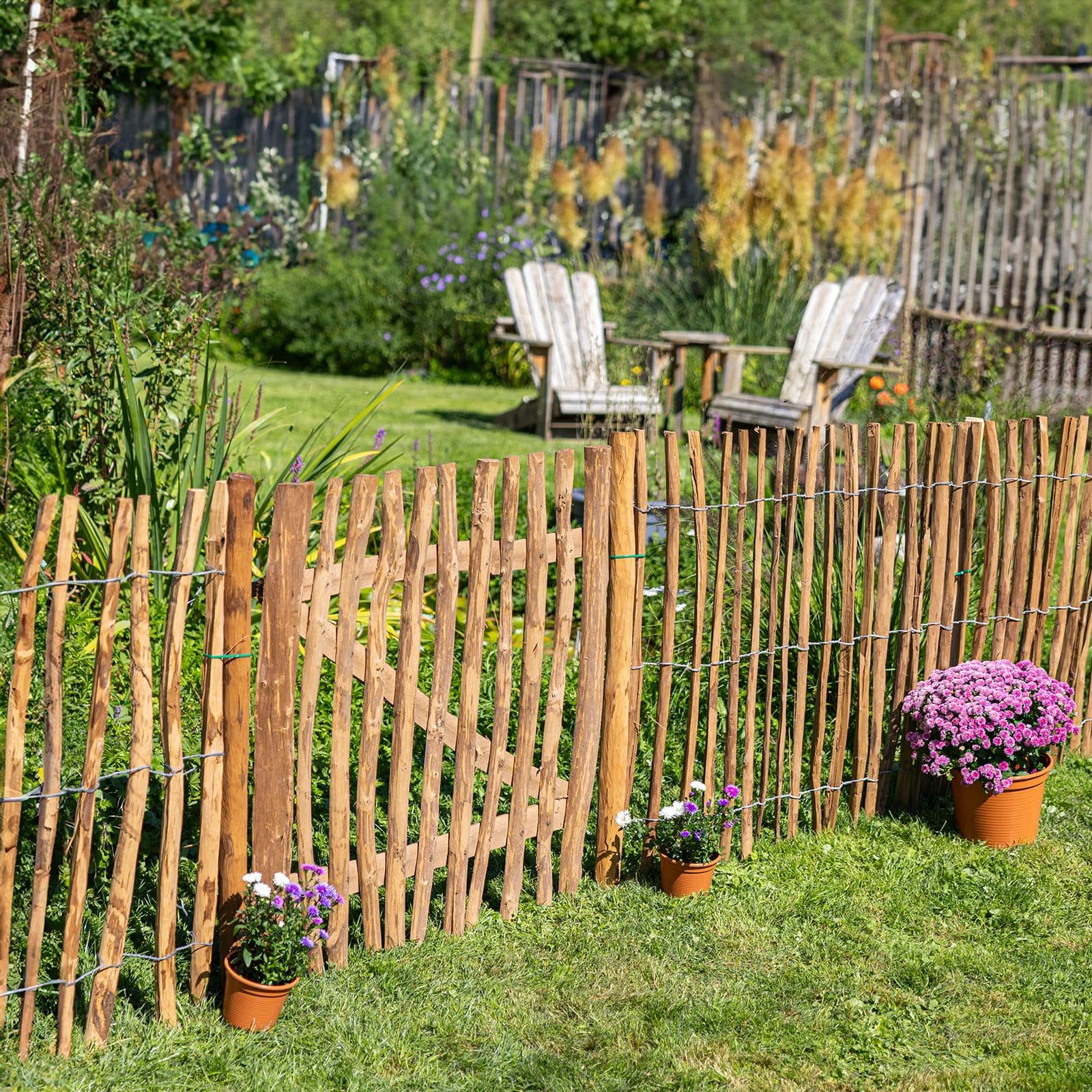 Rustic Picket Fence Country Garden Get The Look: The English Garden
