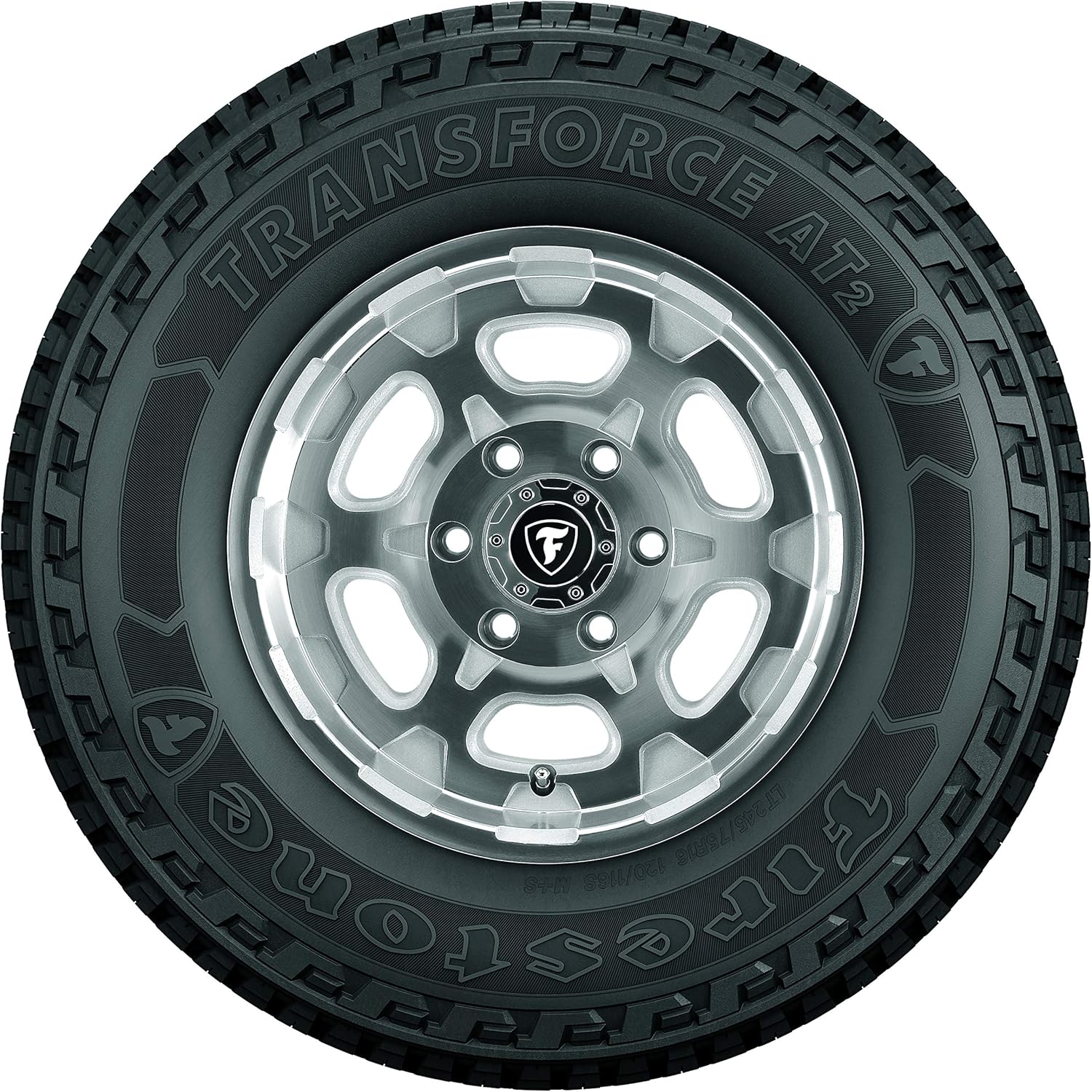 Firestone Transforce AT2 All Terrain Commercial Light Truck Tire LT245/75R16 120 R E C