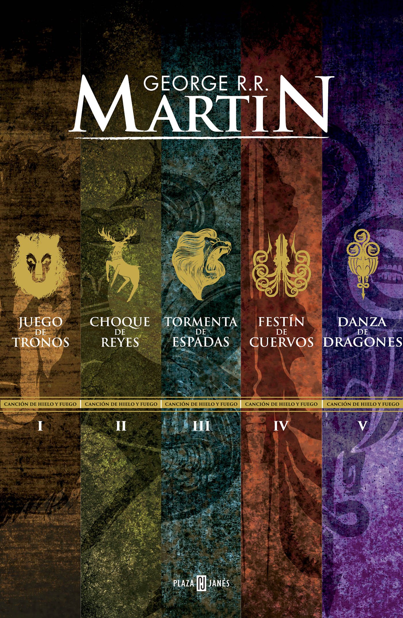 Paquete Digital Canción de Hielo y Fuego (5 libros) (Spanish Edition)