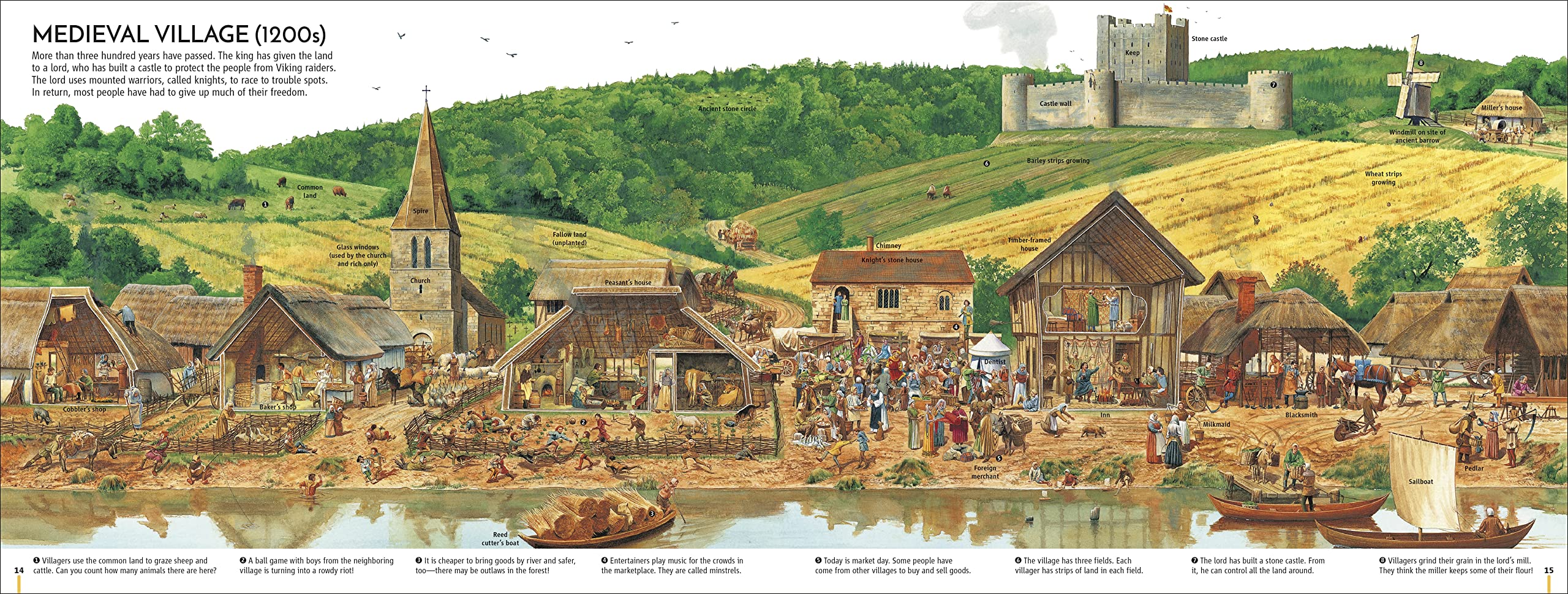 A Street Through Time: A 12,000 Year Journey Along the Same Street (DK Panorama) - Image 4