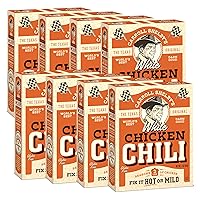 Vista 8 de Carroll Shelby's Original Texas Brand White Chicken Chili Kit 3oz Box (Pack of 1)