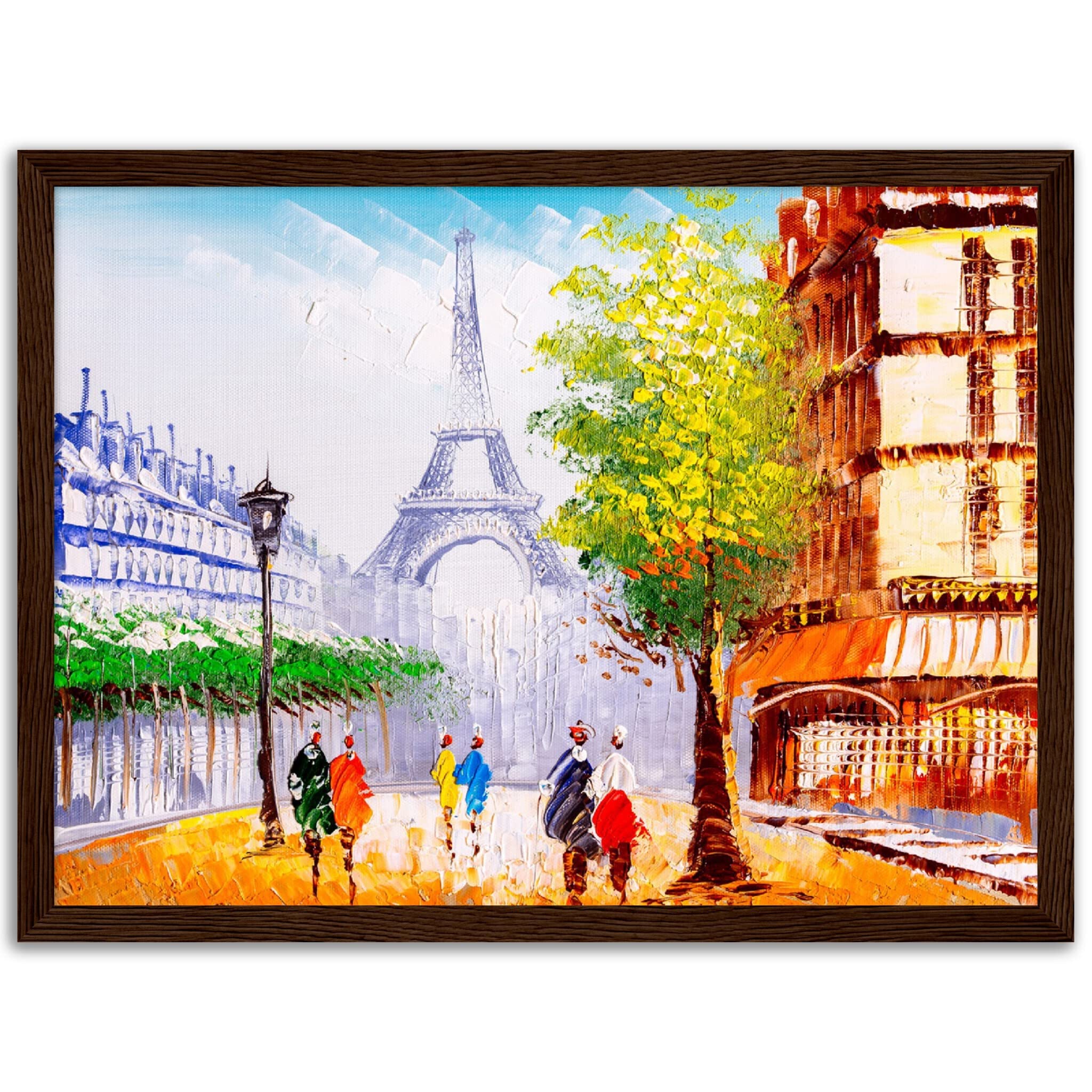 Art mural Tour Eiffel déco murale prête à accrocher